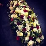 Deuil RAQUETTE, par Fleurs d'Italie, fleuriste à Paris