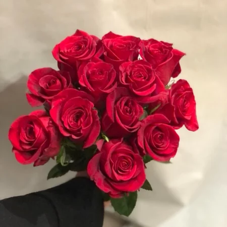 Rose Rouge À L’Unité - 50 cm, par La Rose d'Ispahan, fleuriste à Paris