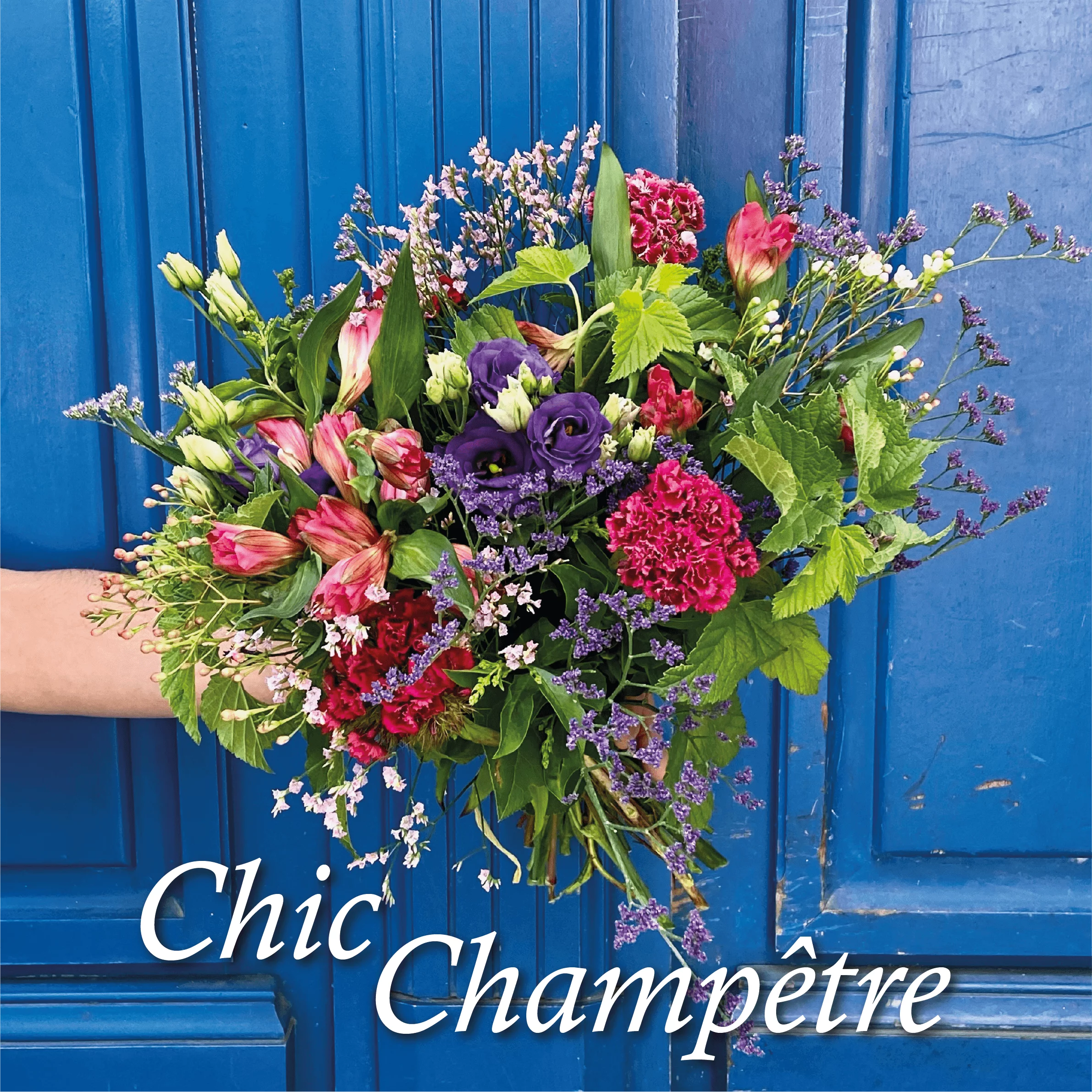 Bouquet chic champêtre, par Amour de fleurs Bordeaux, fleuriste à Bordeaux