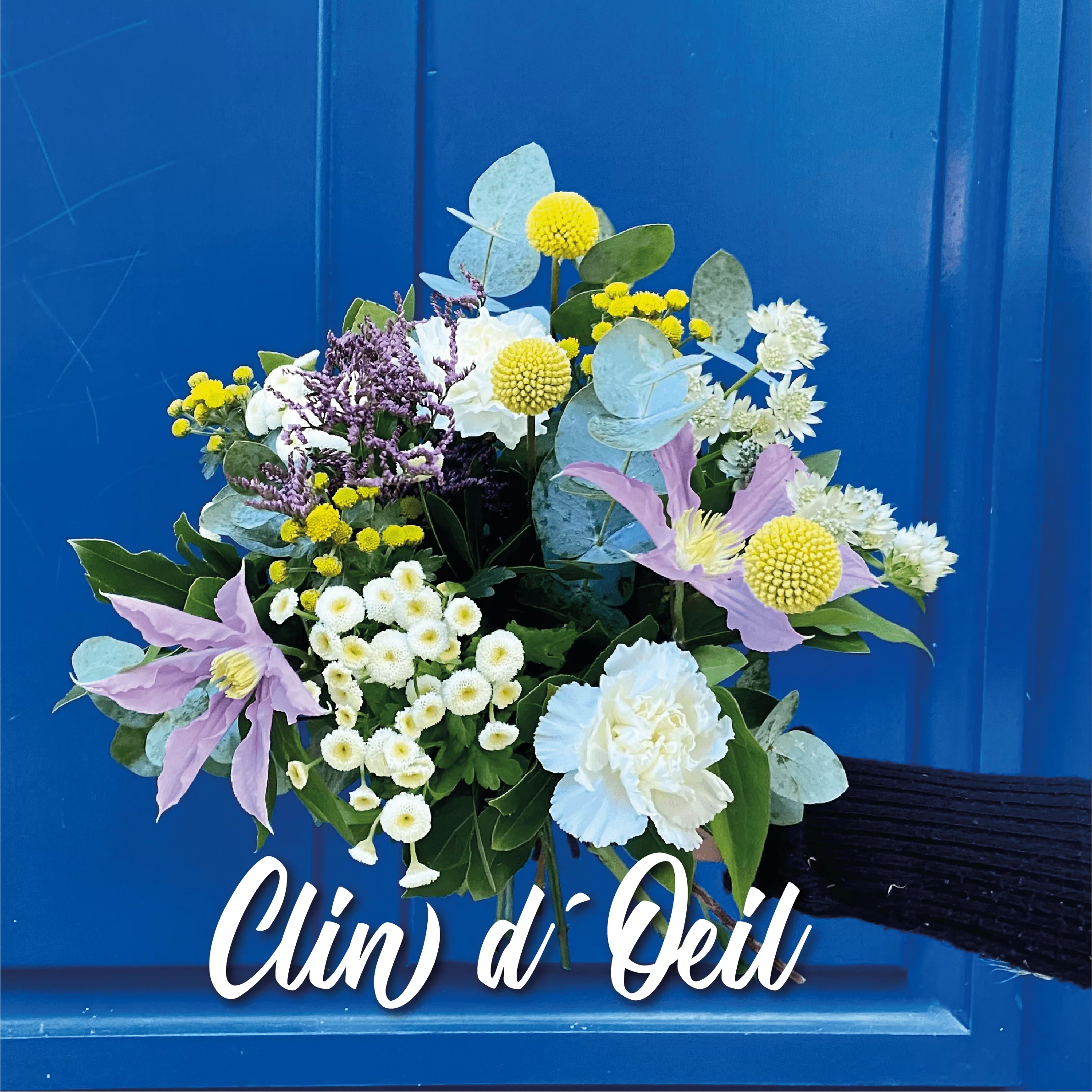 Bouquet clin d&rsquo;oeil, par Amour de fleurs Bordeaux, fleuriste à Bordeaux