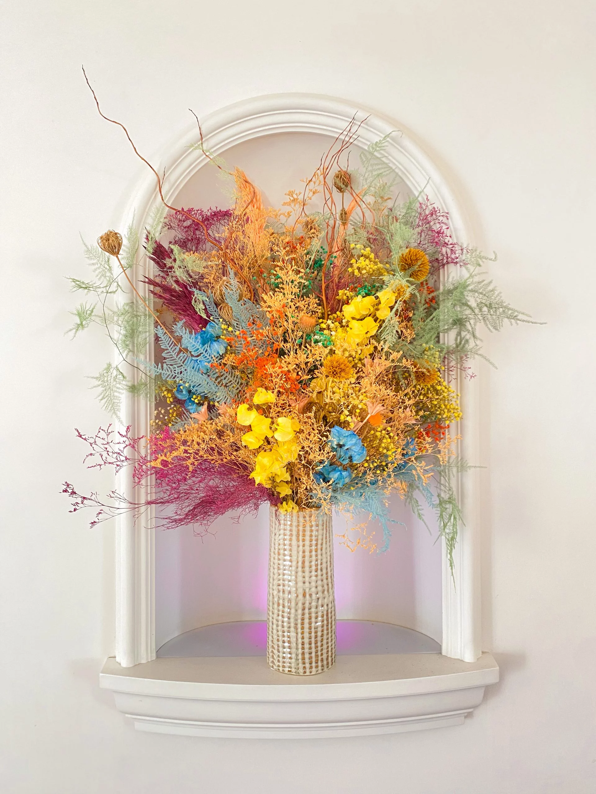 Bouquet de fleurs séchées, par Studio Maison Ciero, fleuriste à Paris