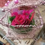 Ecrin de rose, par Akane - Le murmure des fleurs, fleuriste à La Verdiere