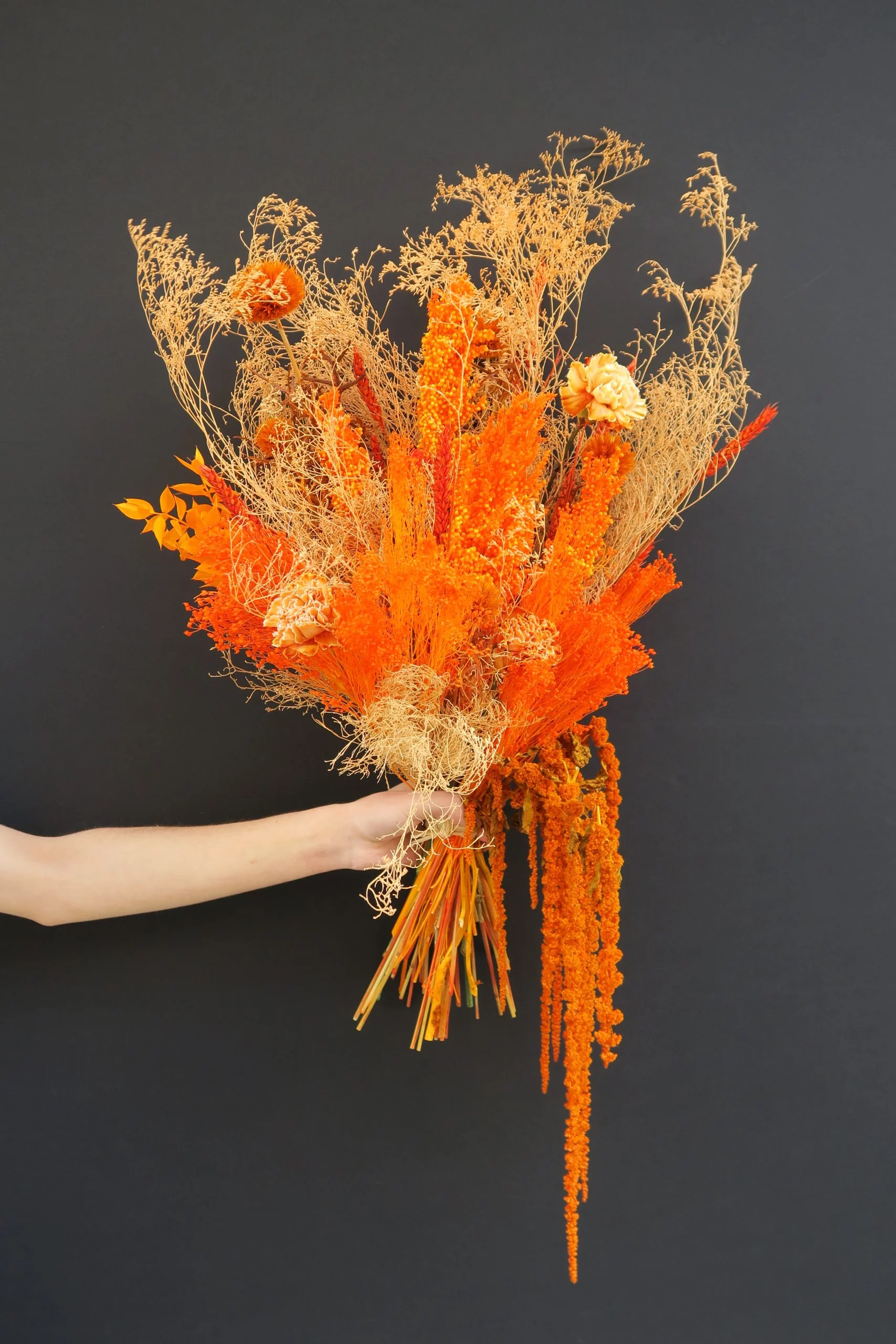 Bouquet de fleurs séchées, par Studio Maison Ciero, fleuriste à Paris