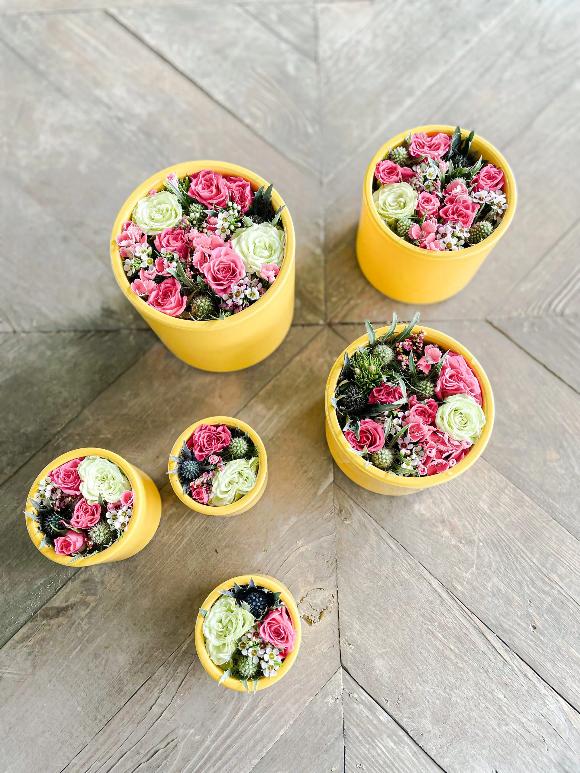 Compositions florales, par Acanthus, fleuriste à Bègles