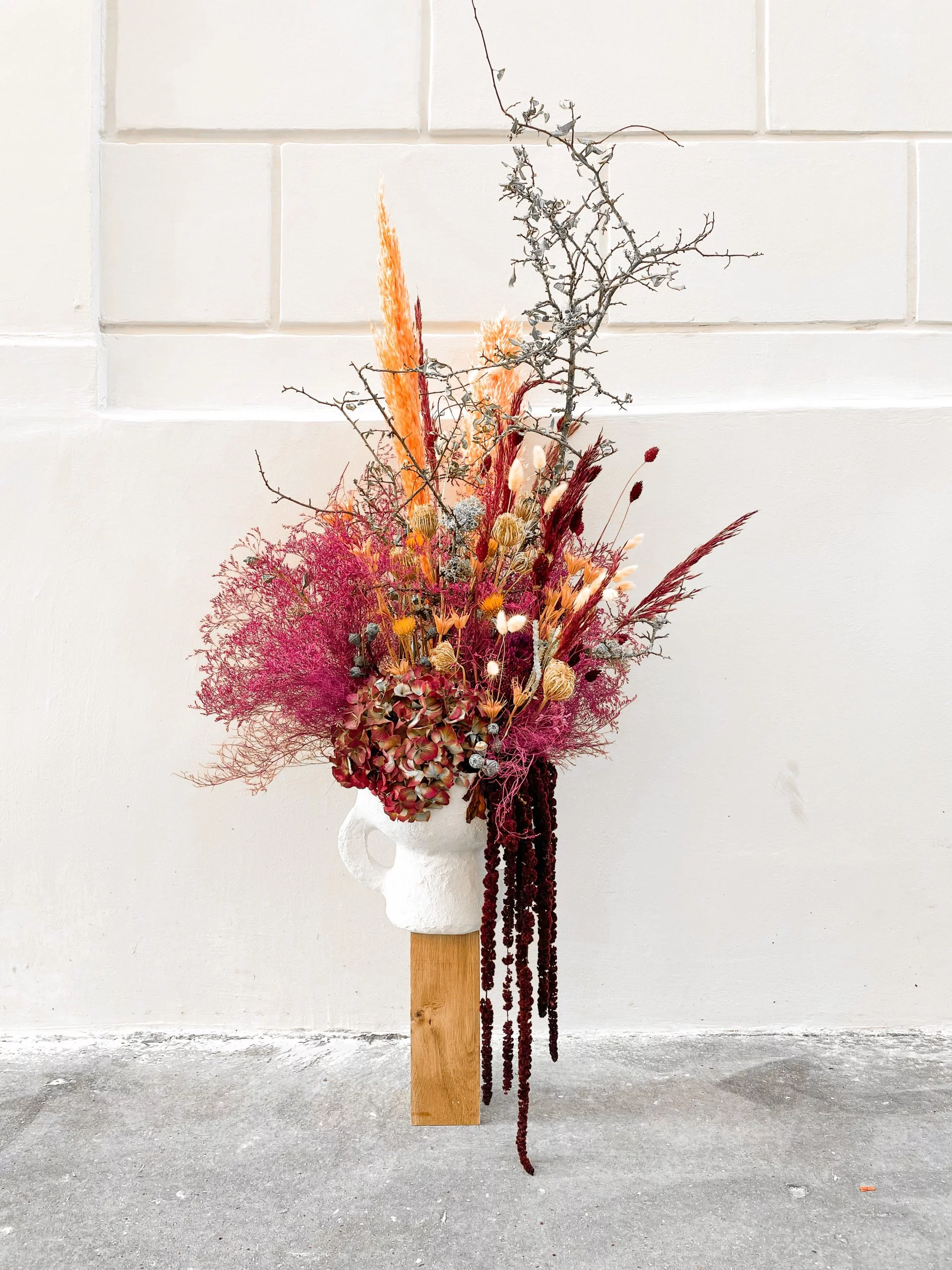 Bouquet de fleurs séchées, par Studio Maison Ciero, fleuriste à Paris