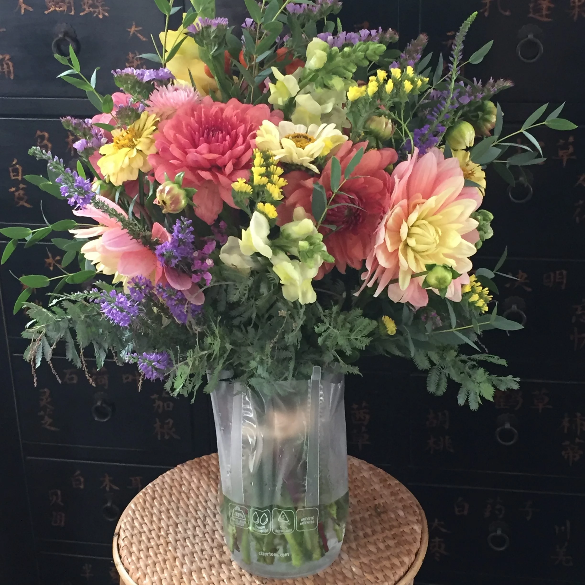 Accessoire bulle d&rsquo;eau, par Hanakawa, fleuriste à Meudon