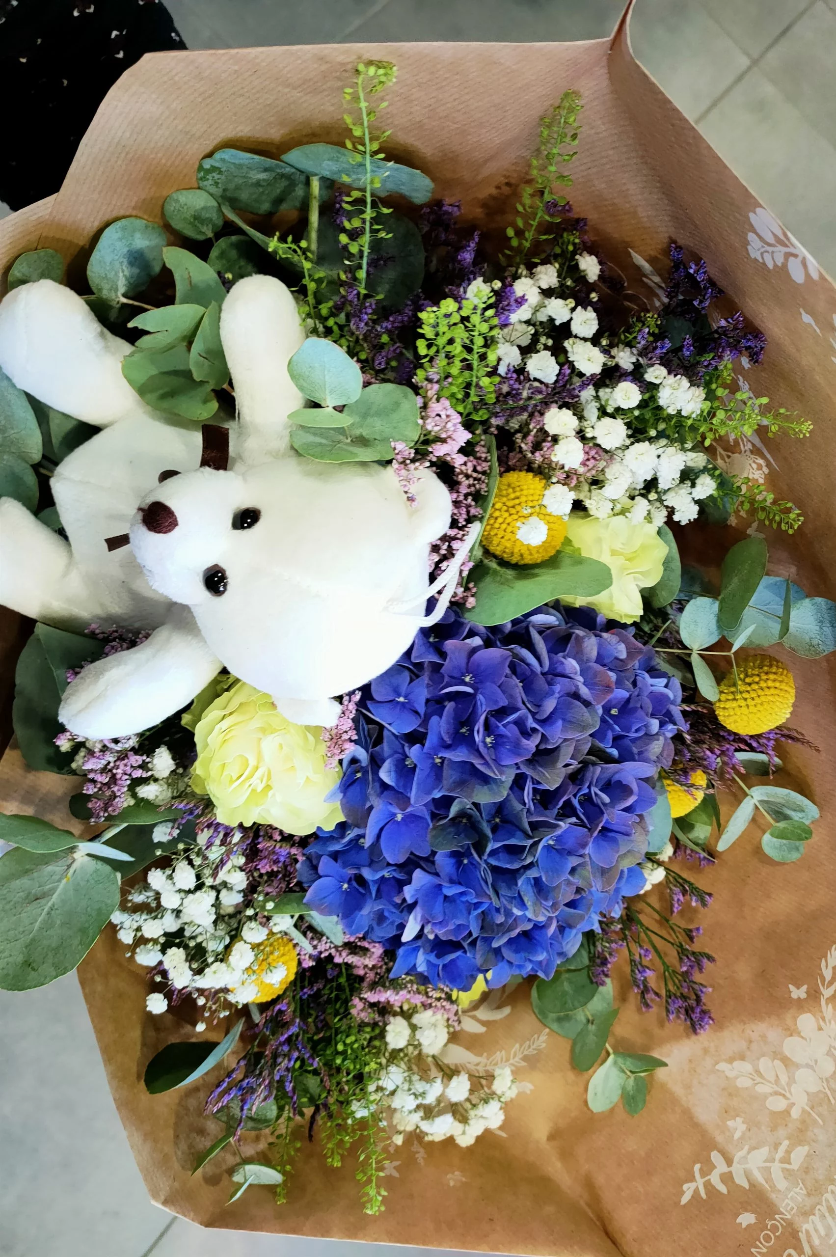 Le bouquet Affection., par Au naturel, fleuriste à Alençon