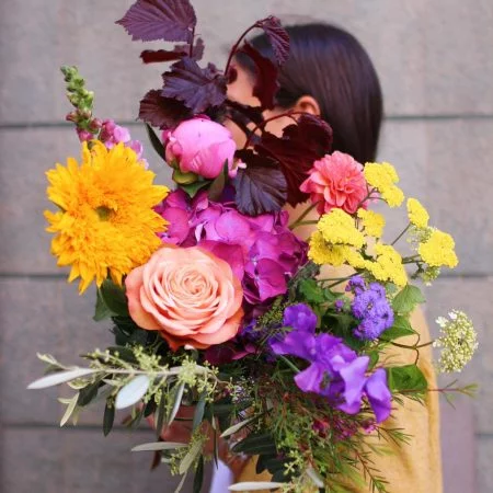 votre artisan fleuriste vous propose le bouquet : ZAZIE