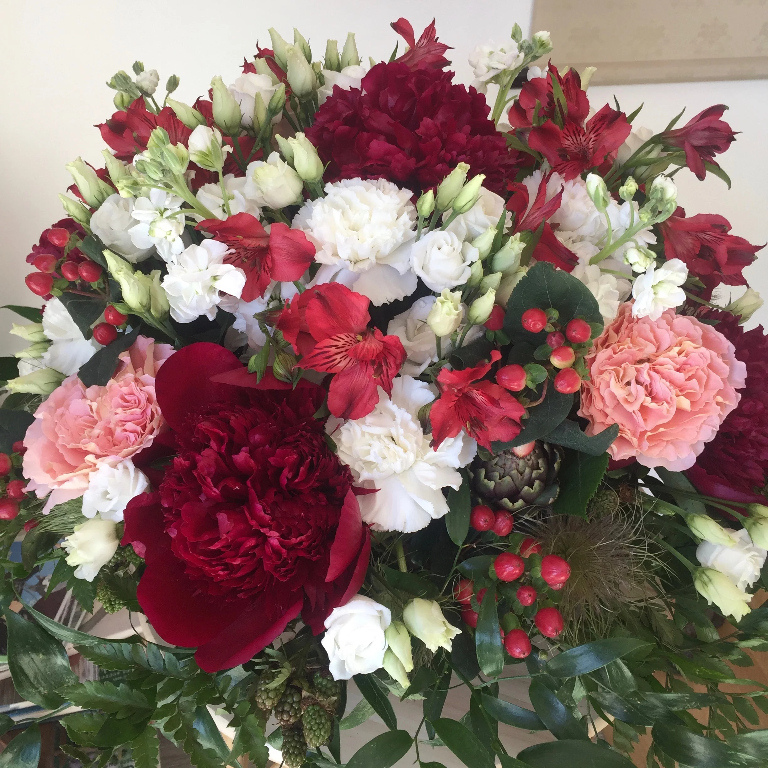 Corbeille, par Hanakawa, fleuriste à Meudon