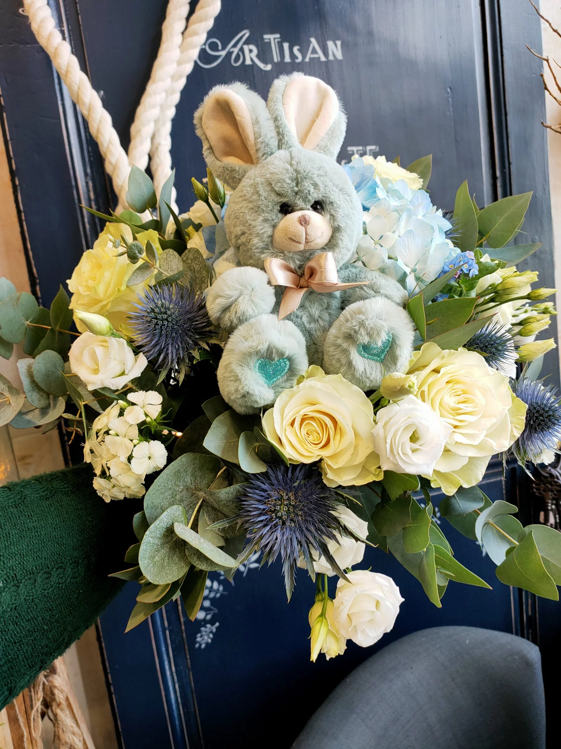 Naturellement calinou, par Au naturel, fleuriste à Alençon