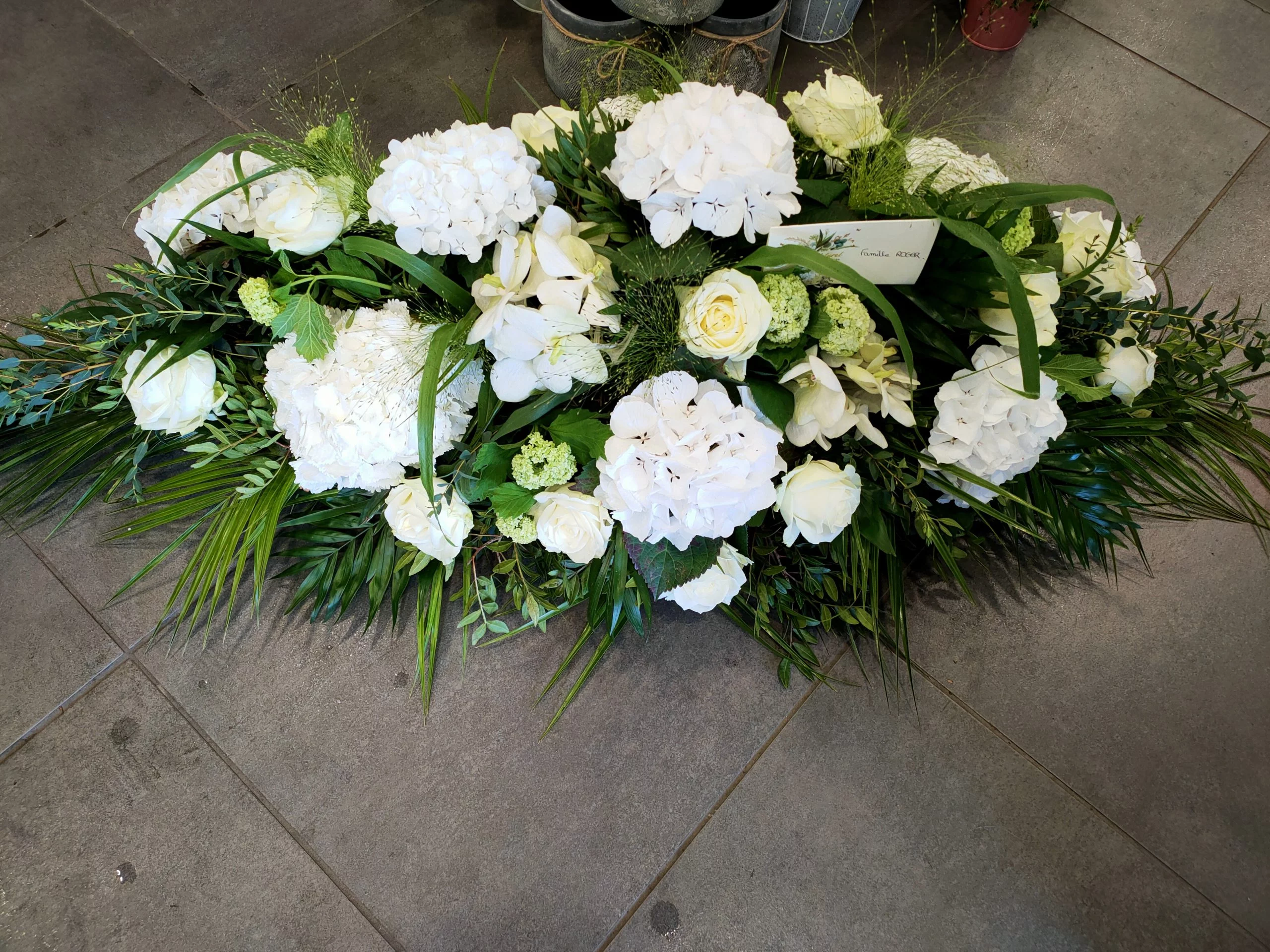 Instant de recueil, par Au naturel, fleuriste à Alençon