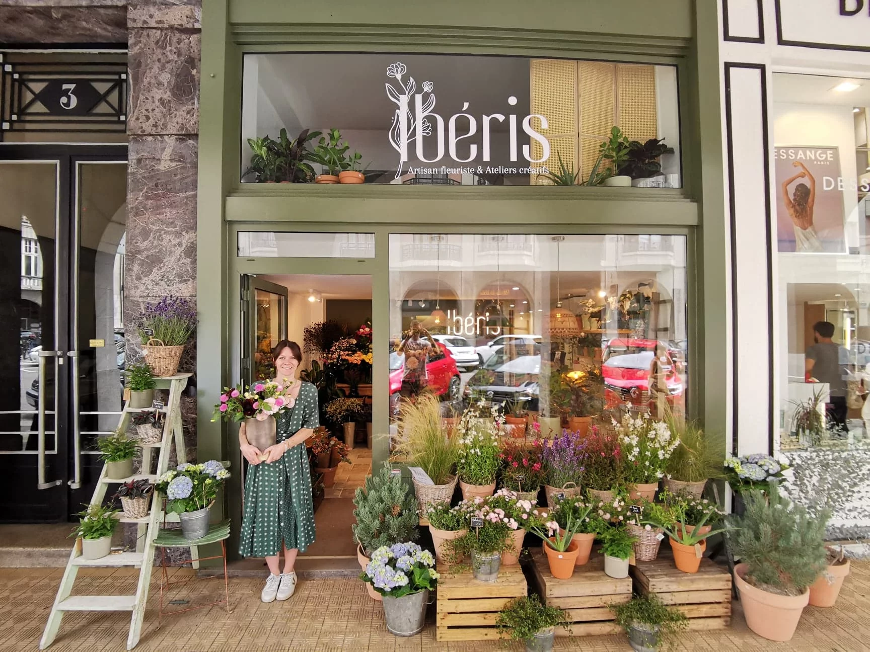 Livraison de fleurs Annecy et proximité, par Iberis Annecy, artisan fleuriste