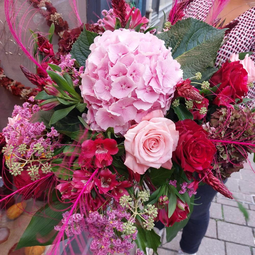 Bouquet Amour, par Instant végétal, fleuriste à Saint-Malo