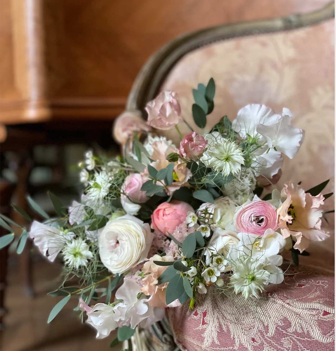Bouquet de Mariée, par Rose Et Chardon, fleuriste à Meudon