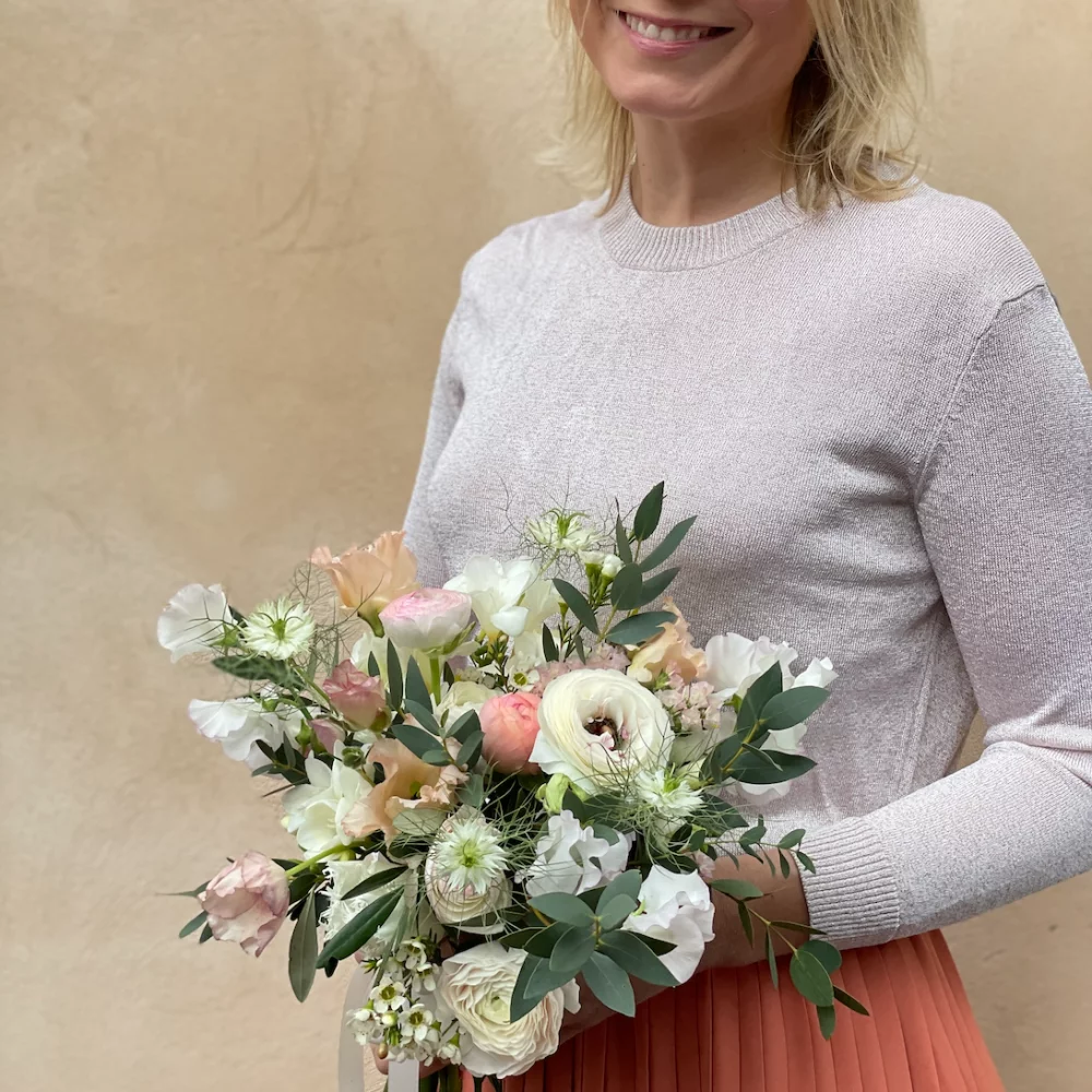 Bouquet de Mariée, par Rose Et Chardon, fleuriste à Meudon