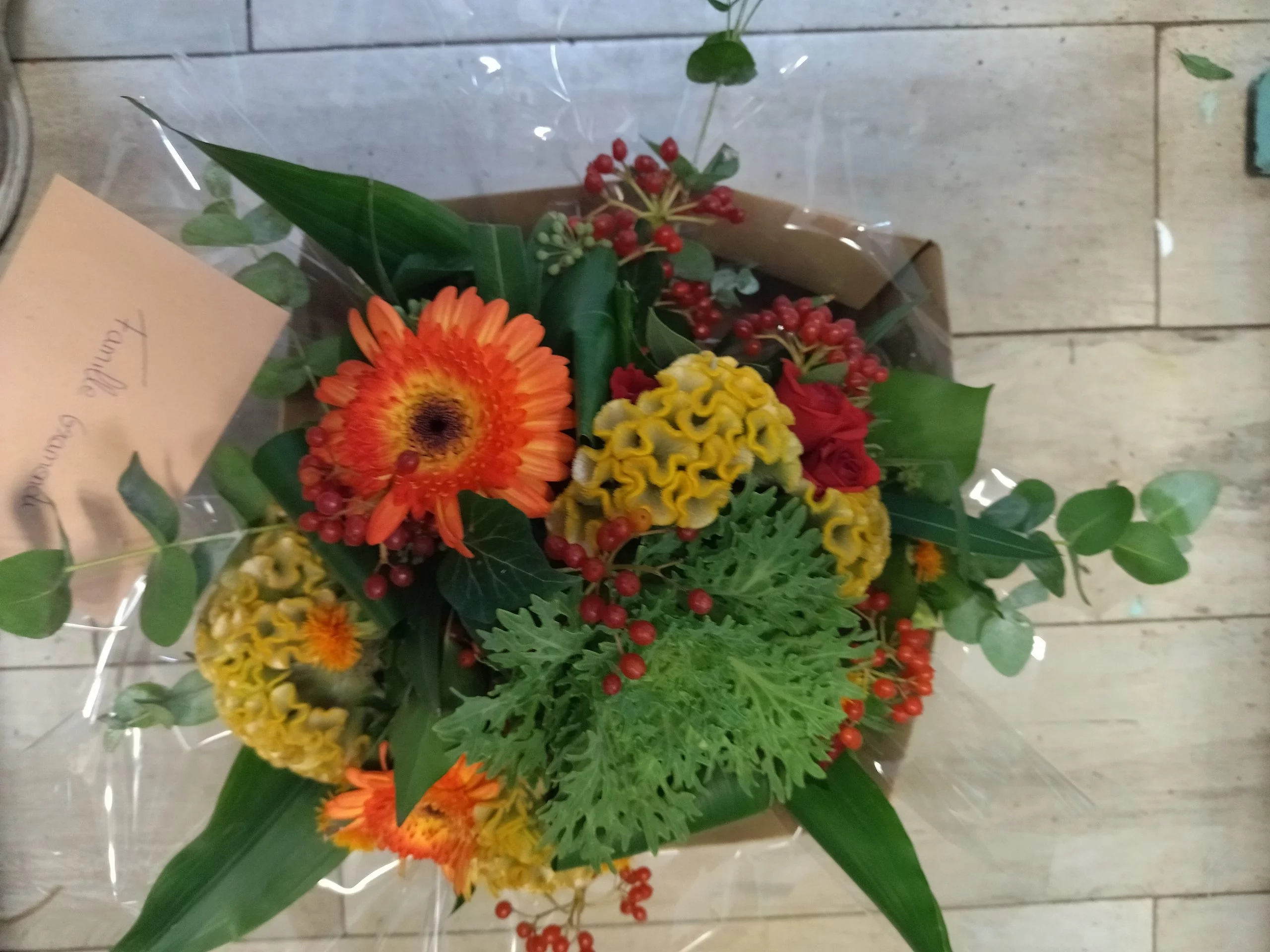 Bouquet, par Mfleurs, fleuriste à Velaux