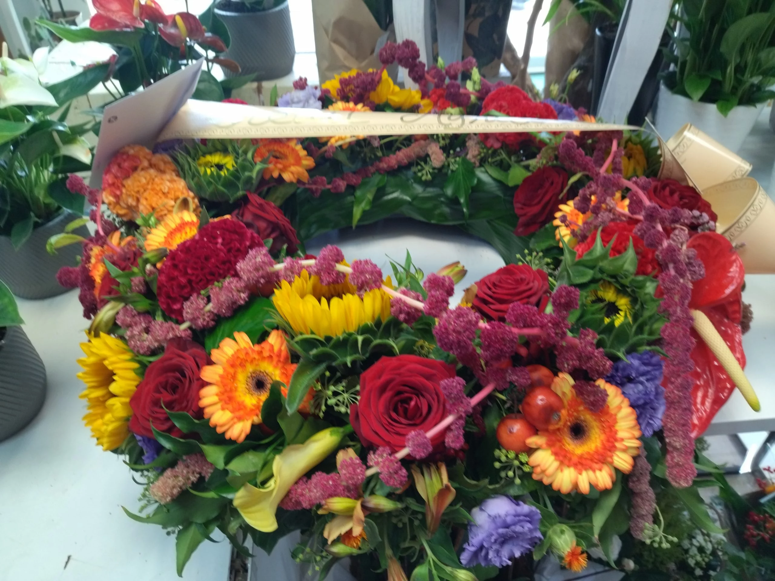 Mariage, par Mfleurs, fleuriste à Velaux