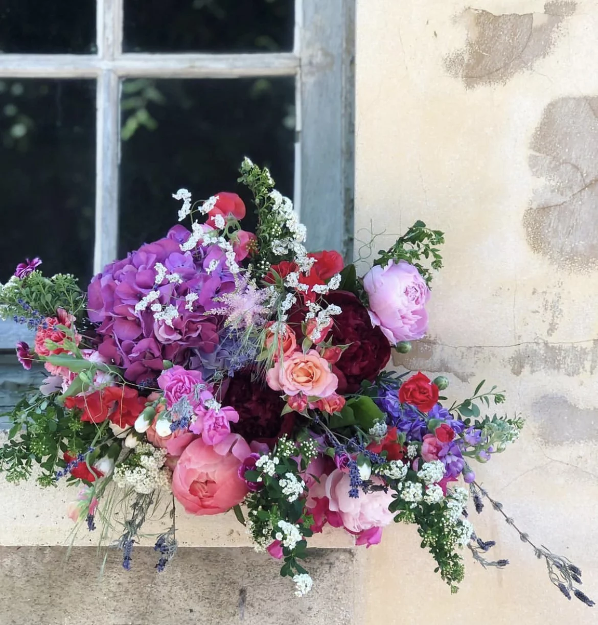 Bouquet Anniversaire, par Rose Et Chardon, fleuriste à Meudon