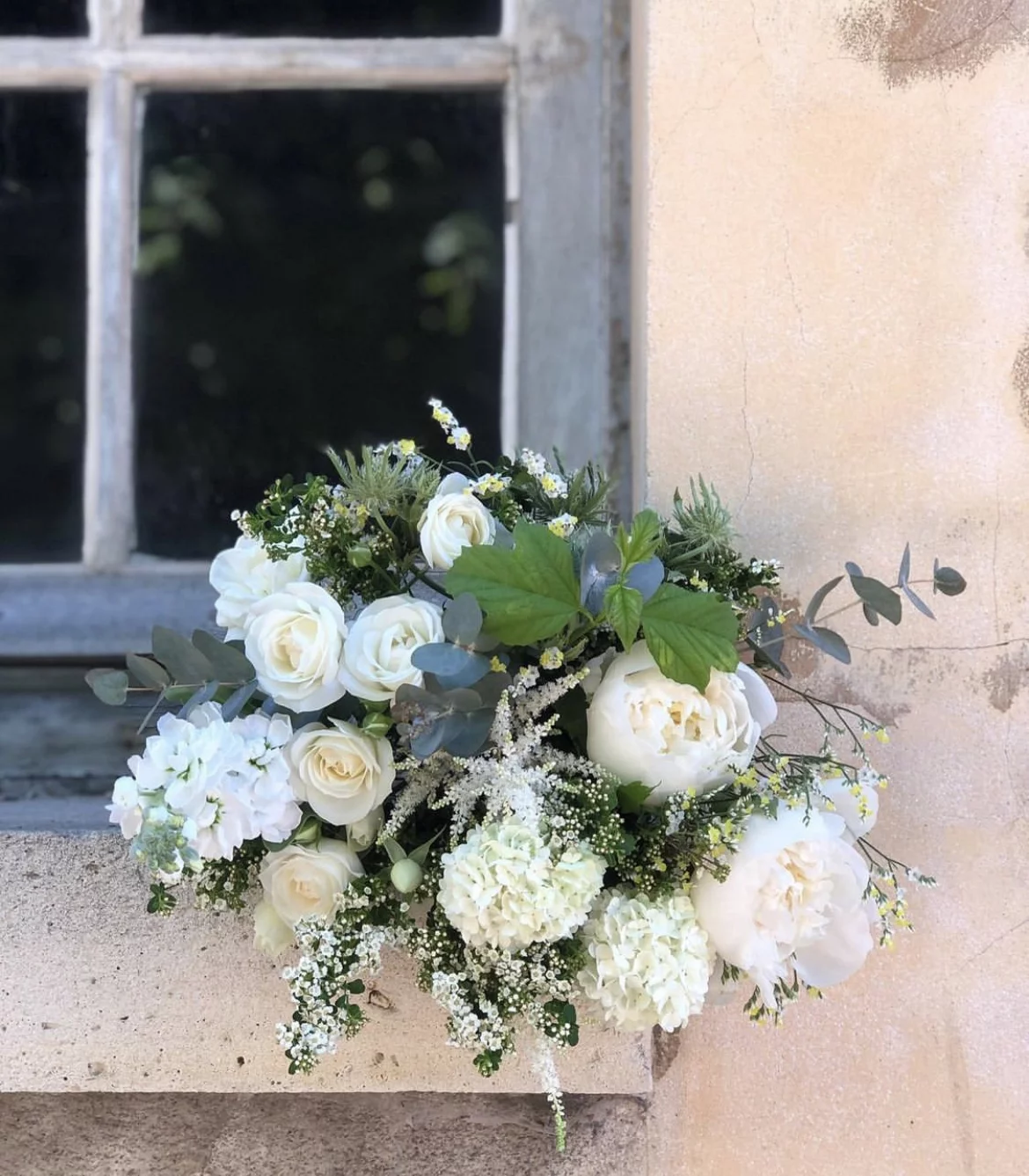 Bouquet de naissance, par Rose Et Chardon, fleuriste à Meudon