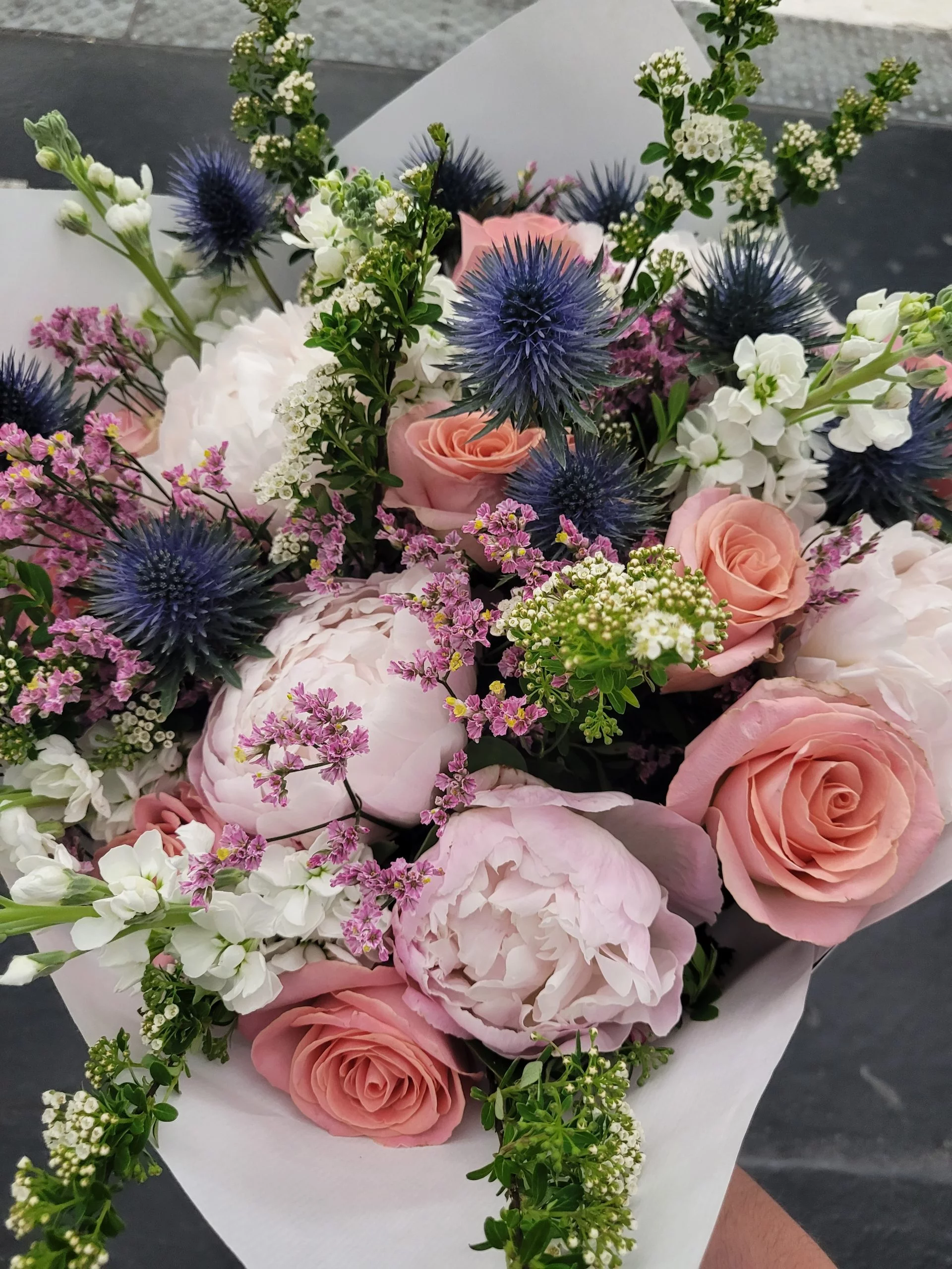 Bouquet Tendresse, par Guillaume Dellesse, fleuriste à Paris