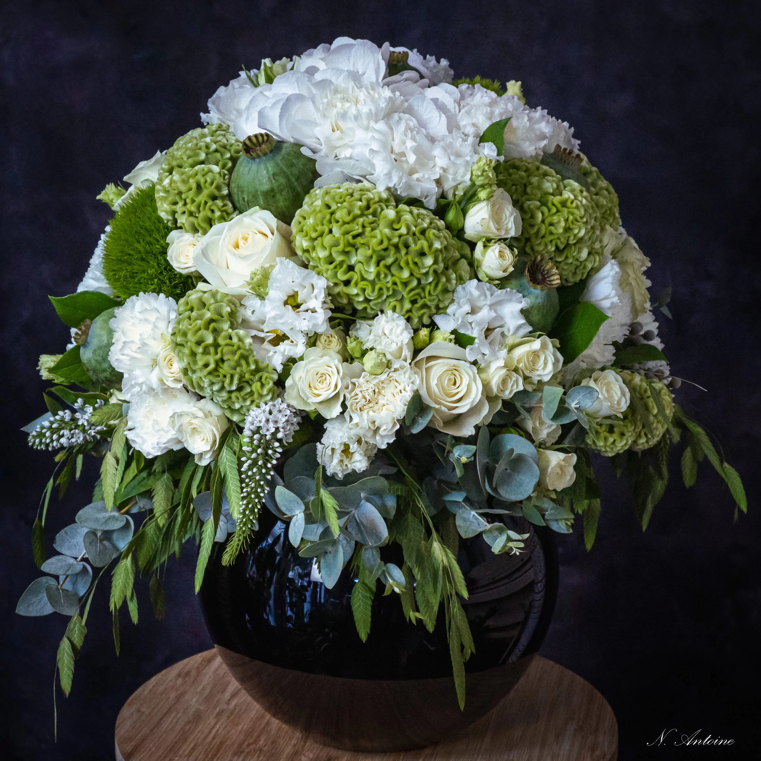 Bouquet creation de Nicolas Antoine, par Nicolas Antoine, fleuriste à Montrouge