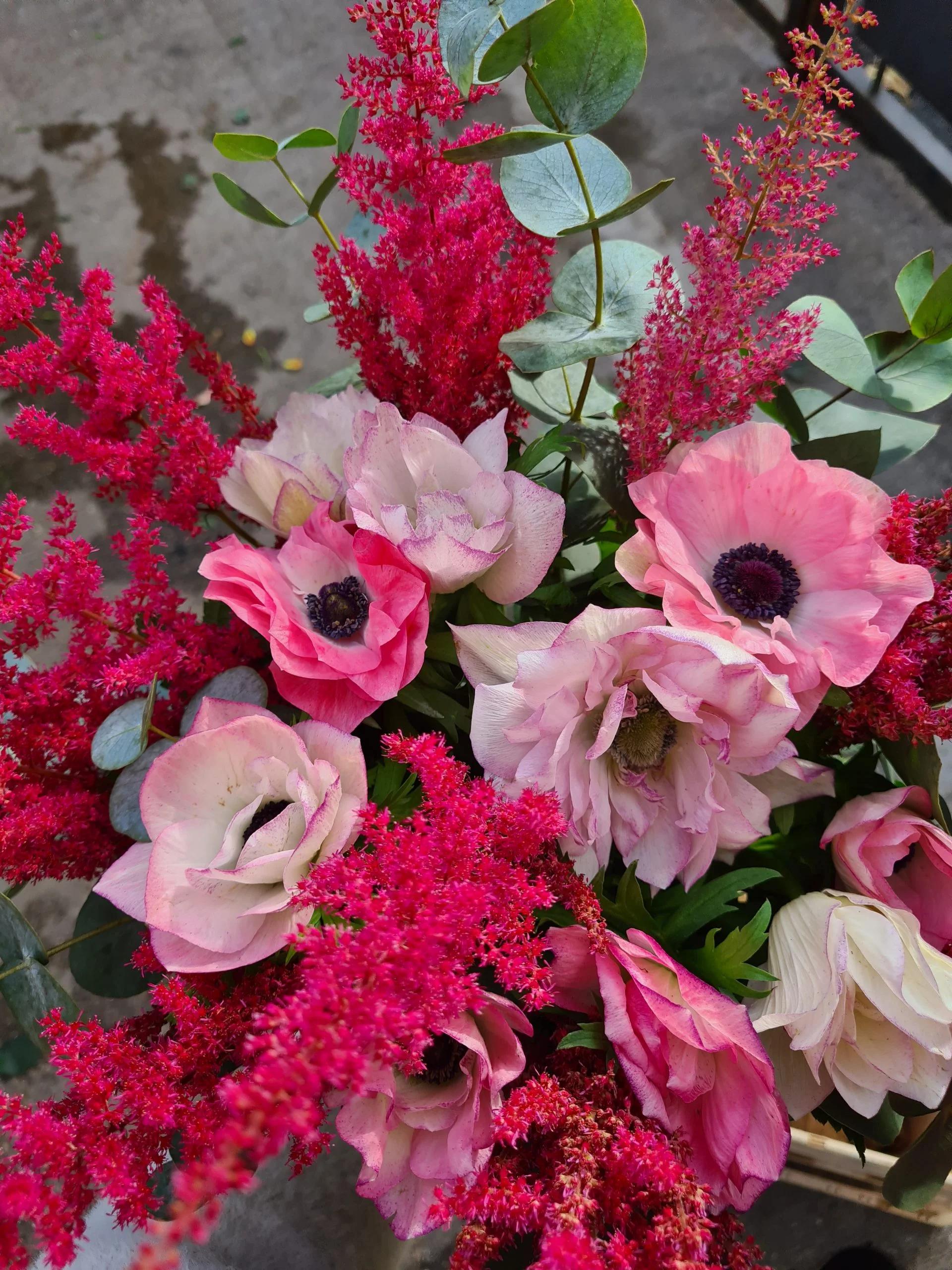 Bouquet champêtre, par Acanthe, fleuriste à Le Raincy