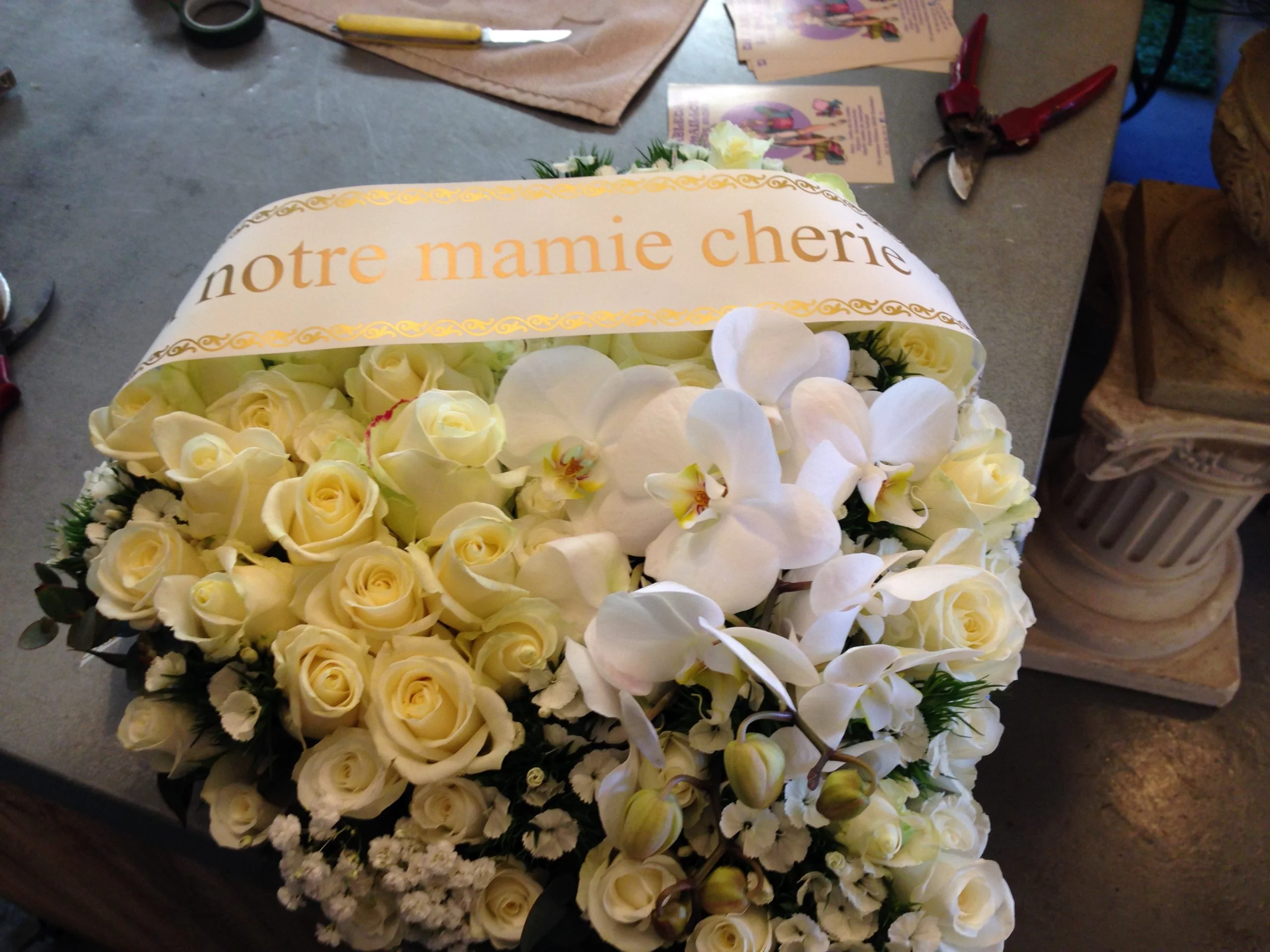Coeur, par La fleuriste, fleuriste à Bordeaux