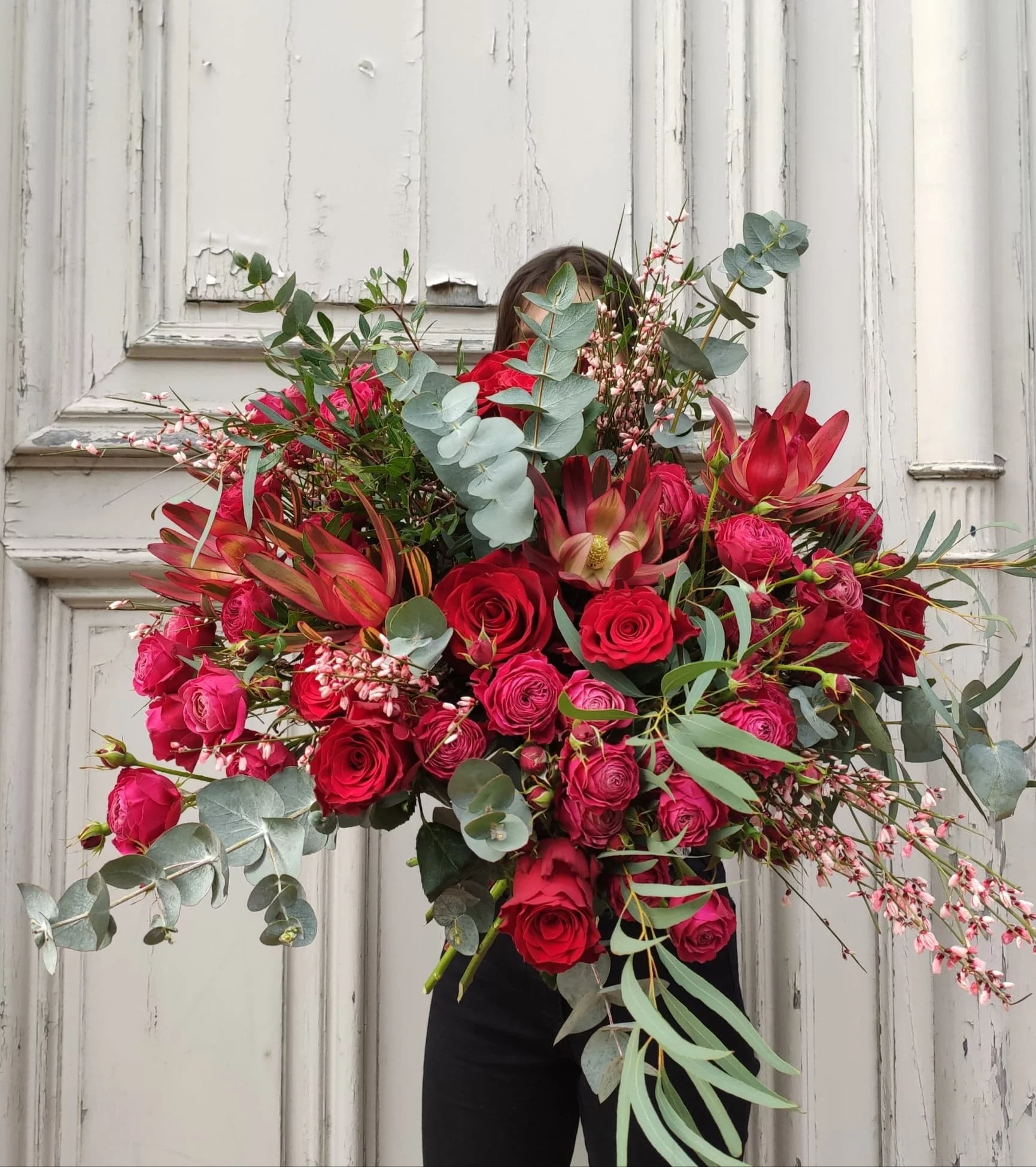Bouquet Amour, par Atelier Armelle Alleton, fleuriste à Le Mans
