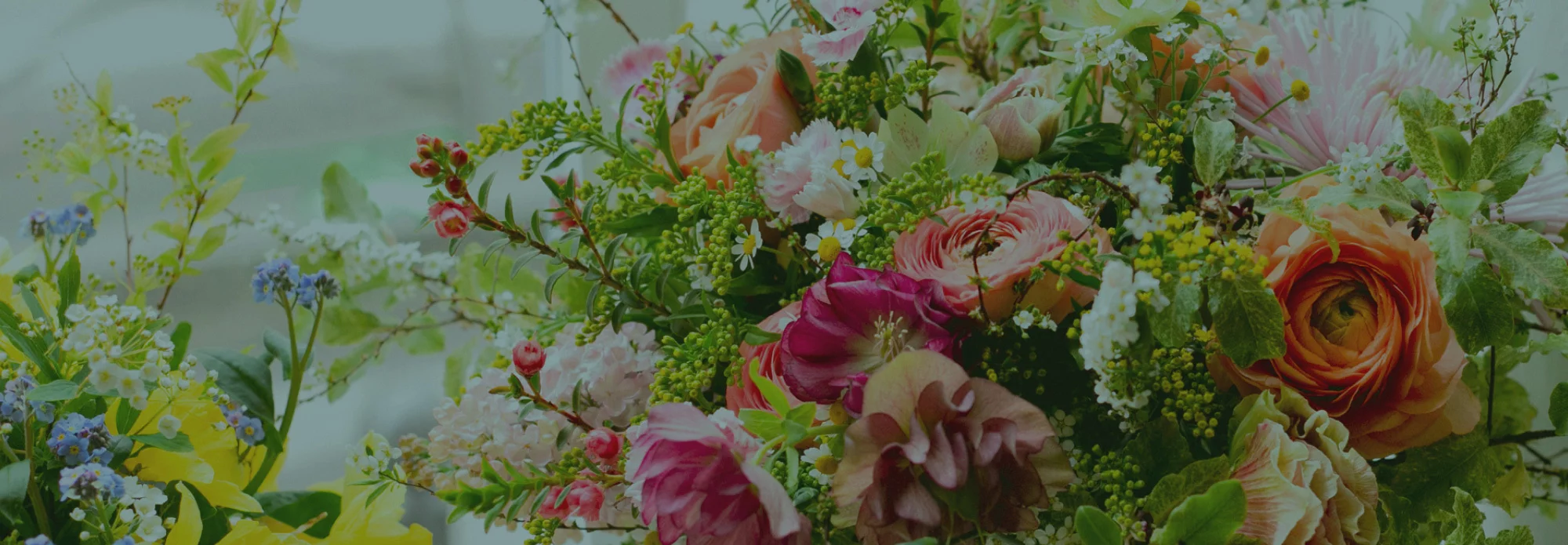 Pour un Anniversaire, les plus beaux bouquets champêtres livrés par votre artisan fleuriste