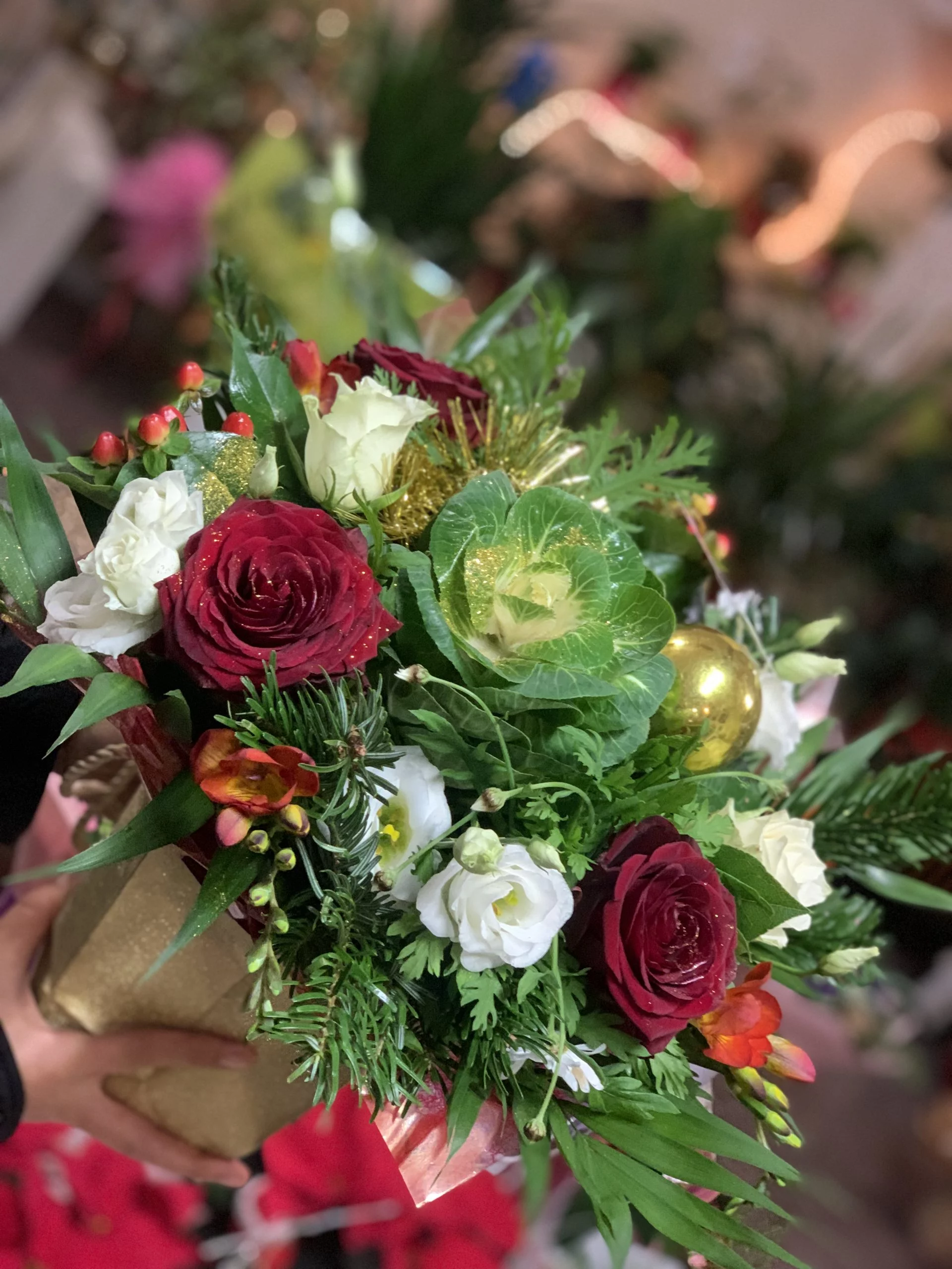 Bouquet romance, par Au Dipladenia, fleuriste à Lille