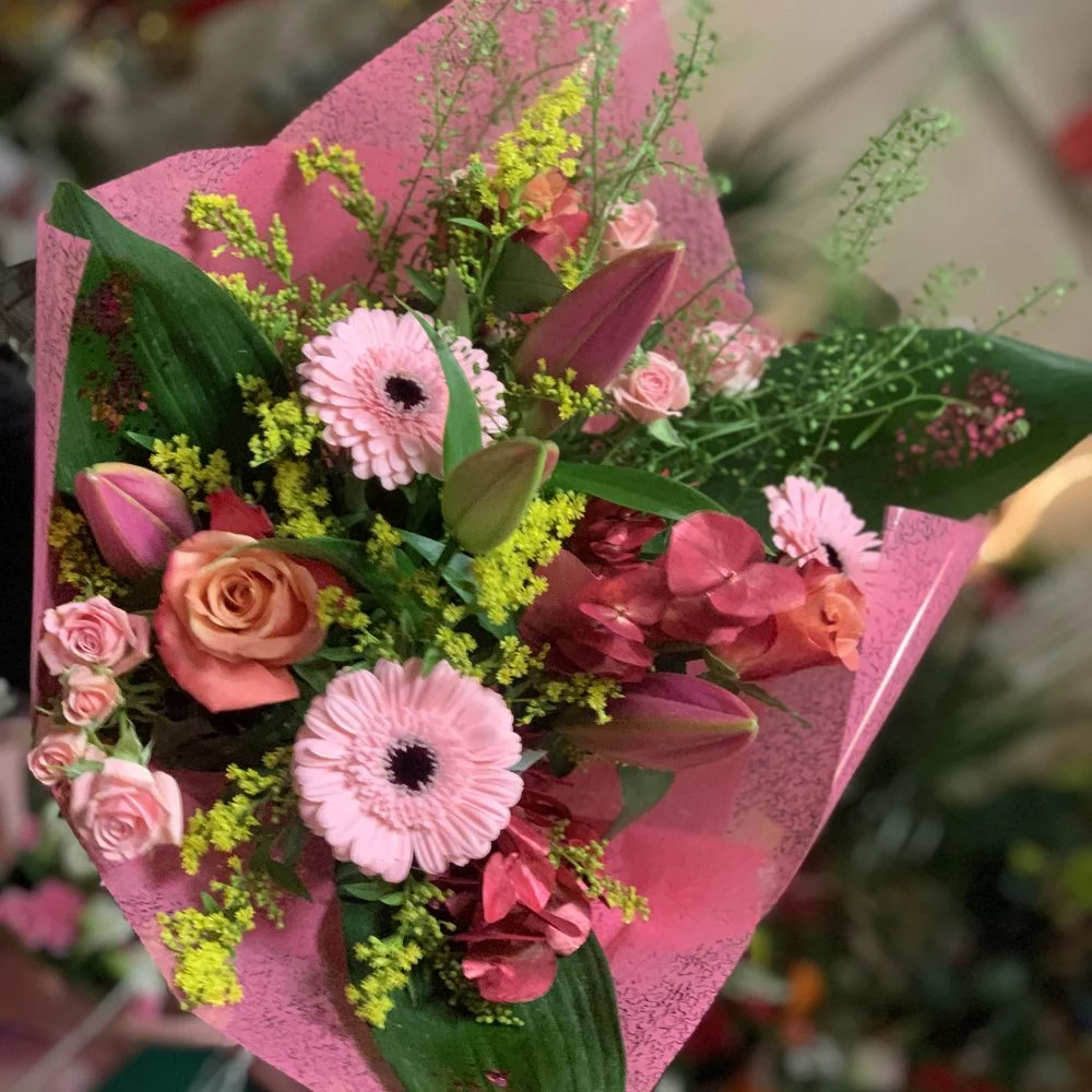 BOUQUET NATURAIS, par Au Dipladenia, fleuriste à Lille