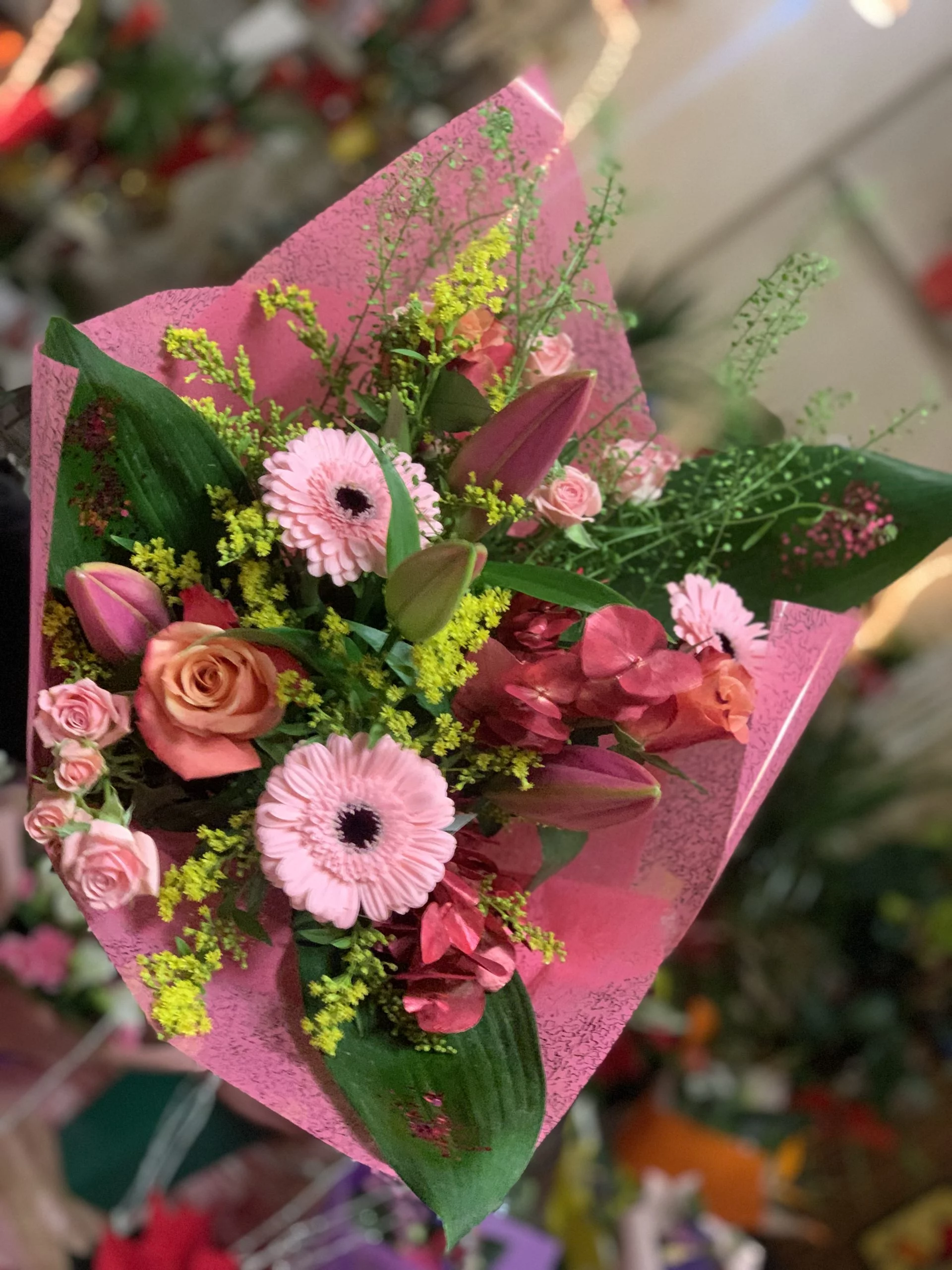 BOUQUET NATURAIS, par Au Dipladenia, fleuriste à Lille
