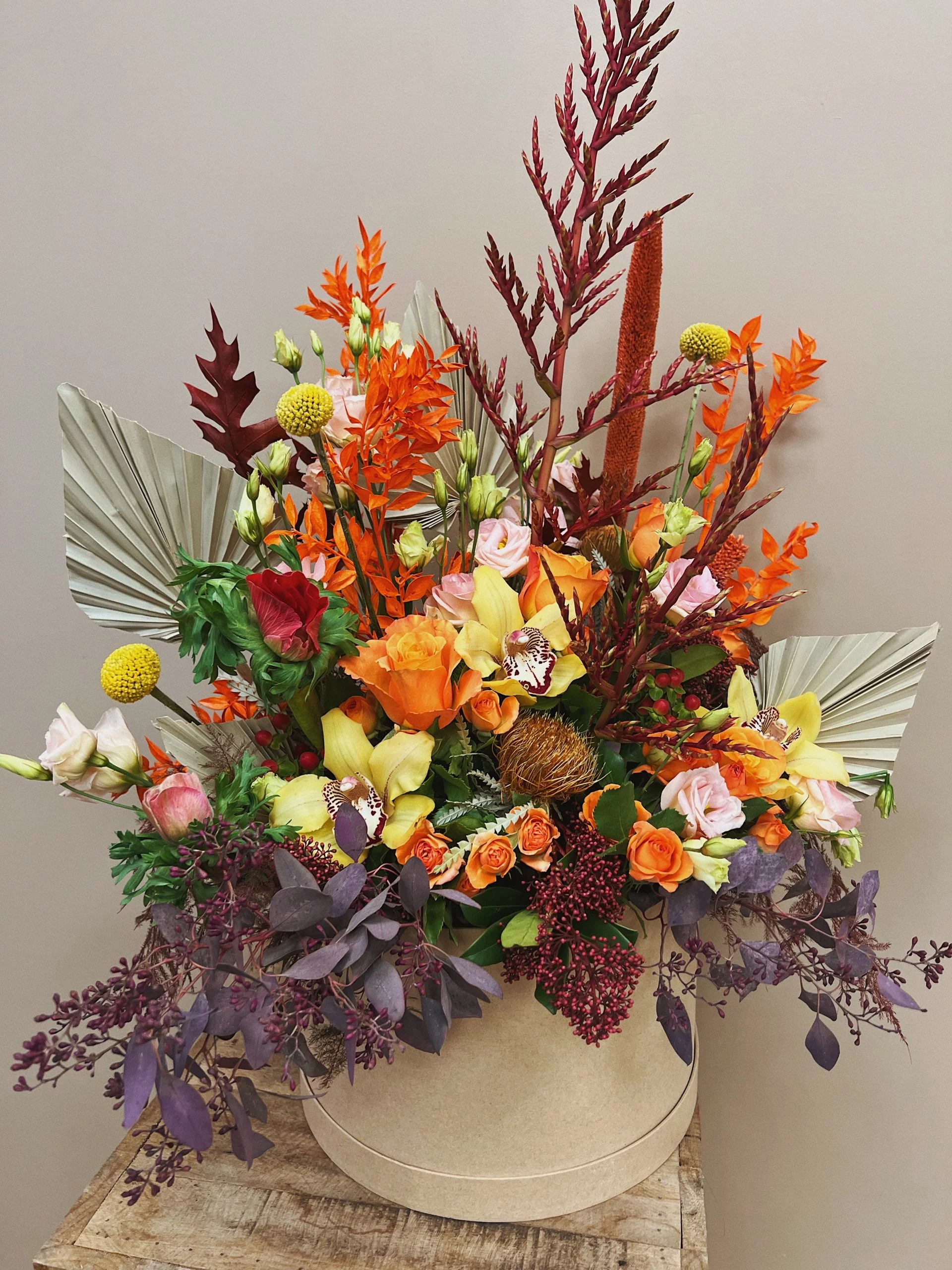 Mega Flowers Box, par Langage Des Fleurs, fleuriste à Bastia