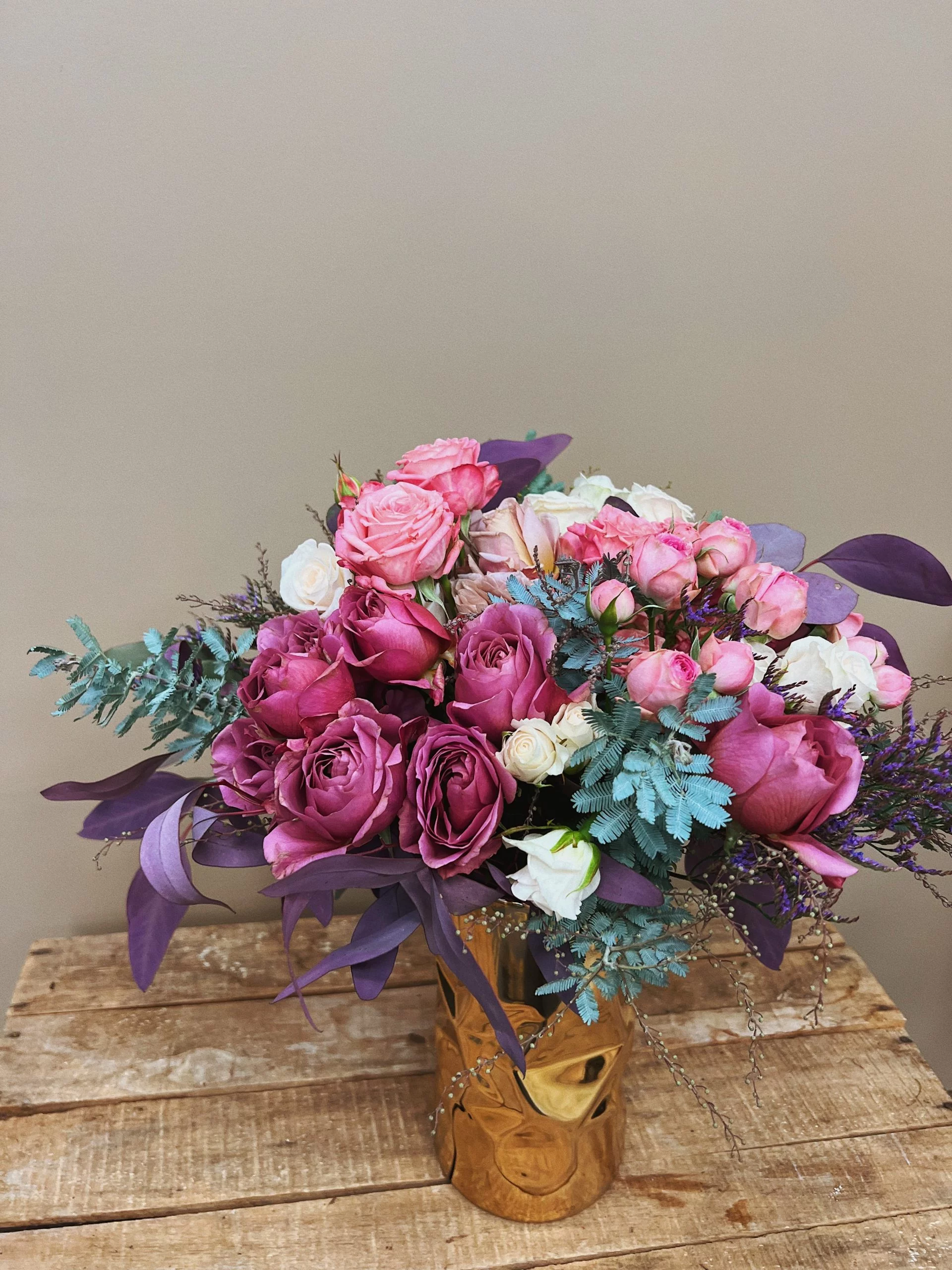 Bouquet Roses, par Langage Des Fleurs, fleuriste à Bastia