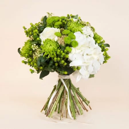 Bouquet ELYFLEUR - Vert tendresse, par Elyfleur, fleuriste à Paris