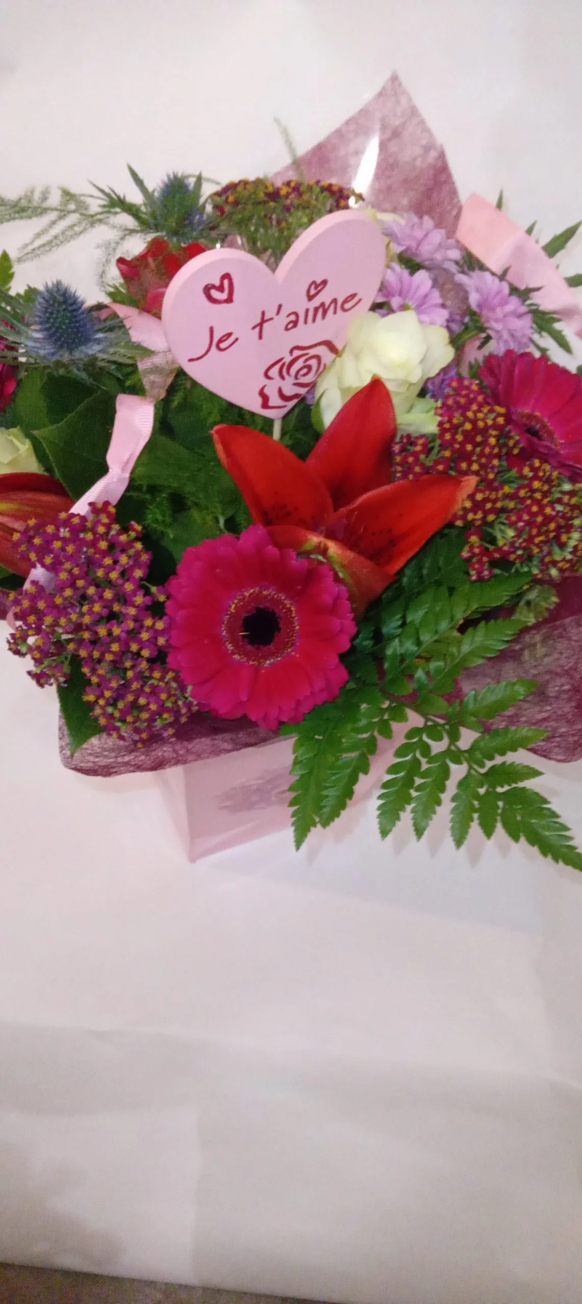 Bouquet bulle, par Au Dipladenia, fleuriste à Lille