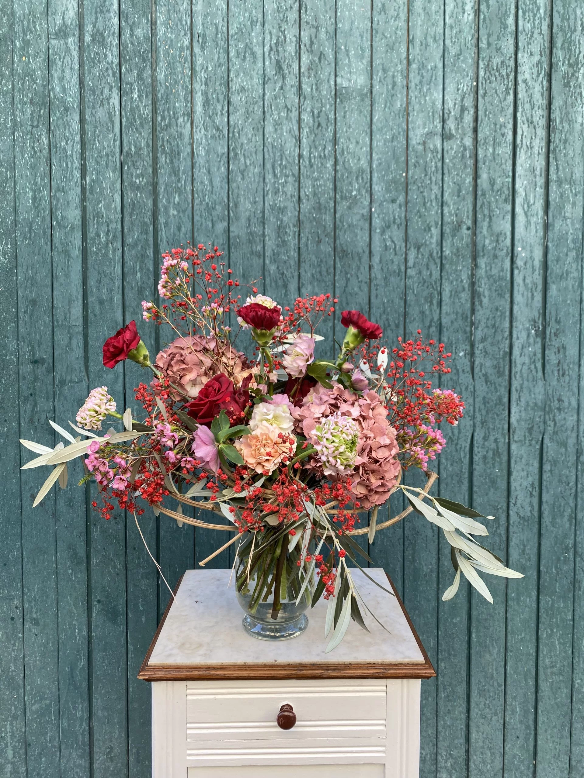 Bouquet de l&rsquo;amour., par Le Dahlia by Estelle, fleuriste à Bordeaux