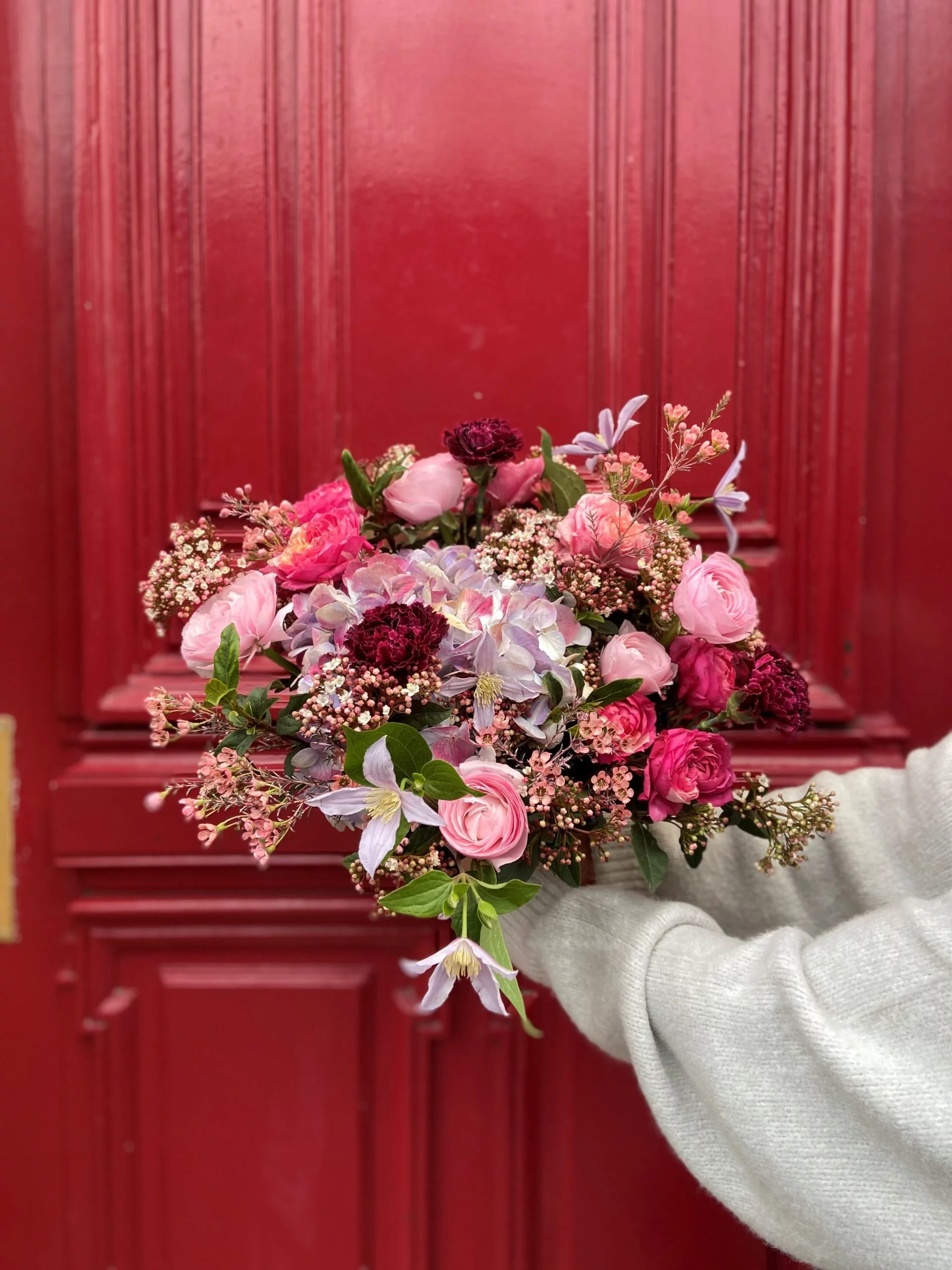 French kiss, par Tiffany Levain, fleuriste à Paris