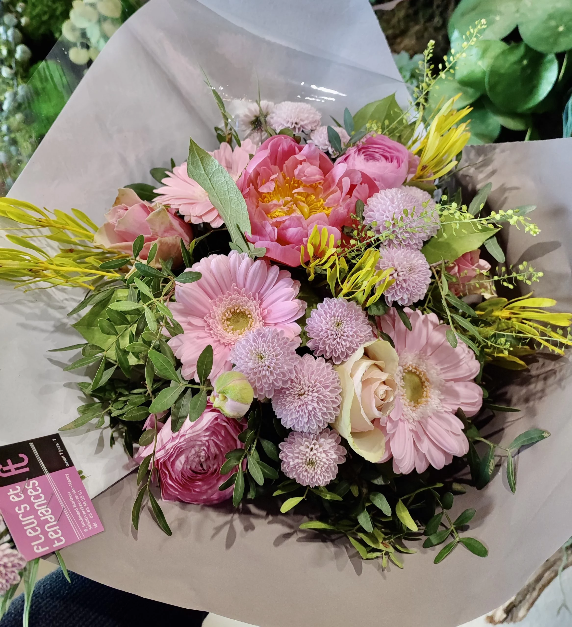 Bouquet frais et saisonnier, par Fleurs et Tendances, fleuriste à Vandœuvre-lès-Nancy