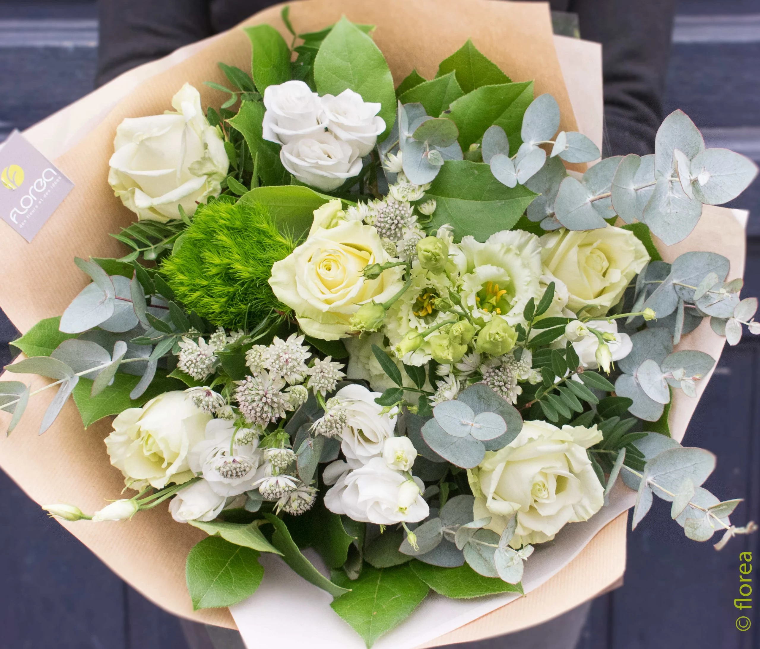 Le bouquet de Florea blanc, par Florea, fleuriste à Limoges