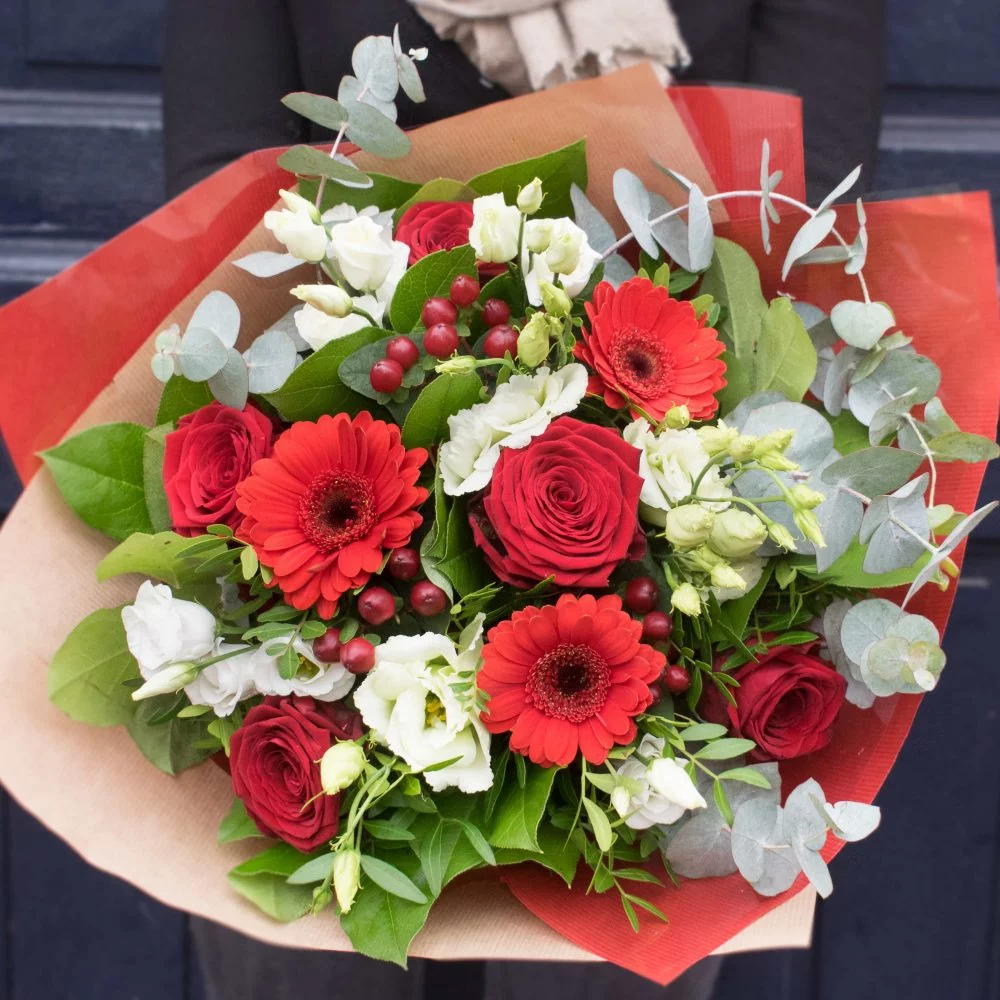 Le bouquet de Florea rouge, par Florea, fleuriste à Limoges
