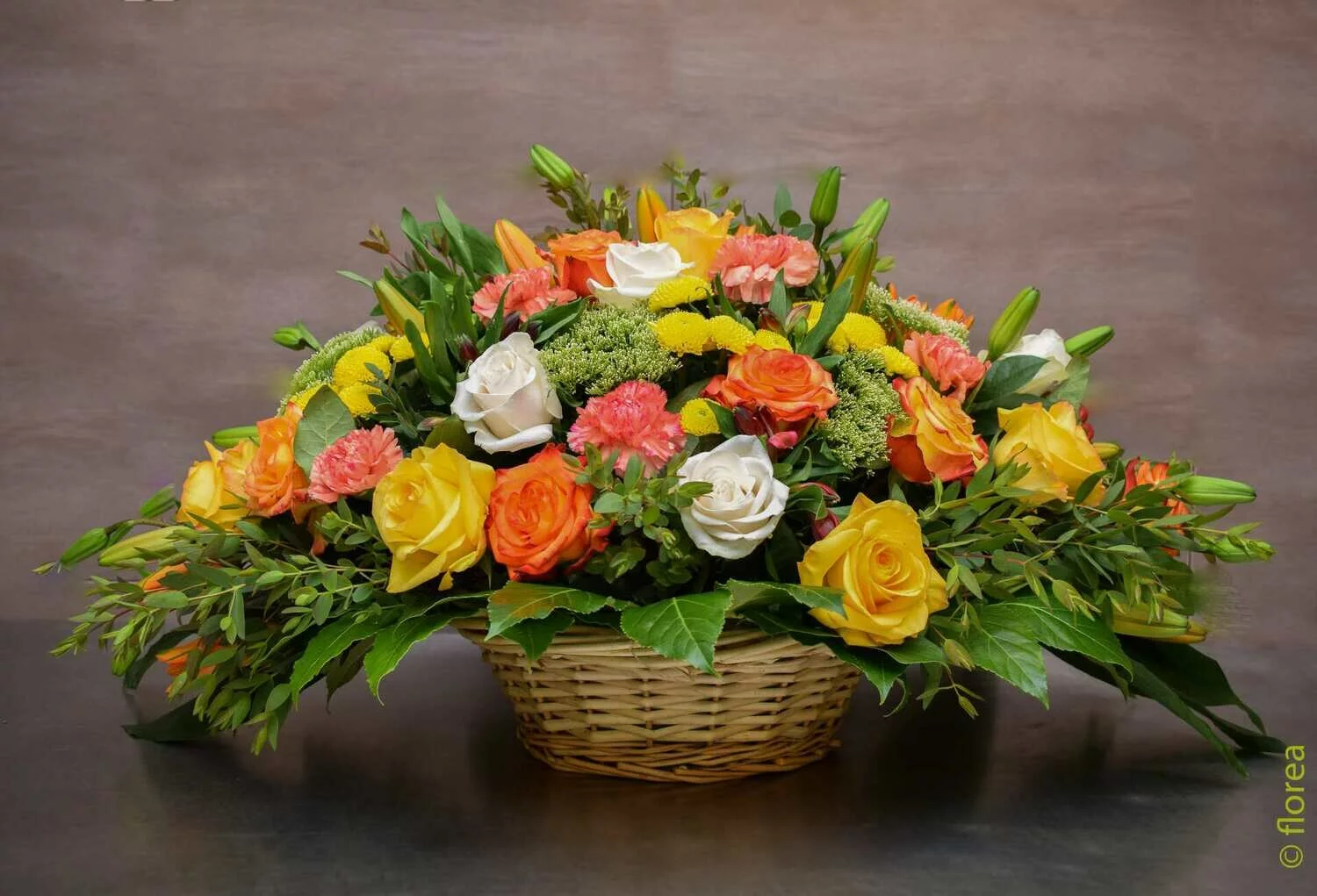 Corbeille de Fleurs, par Florea, fleuriste à Limoges