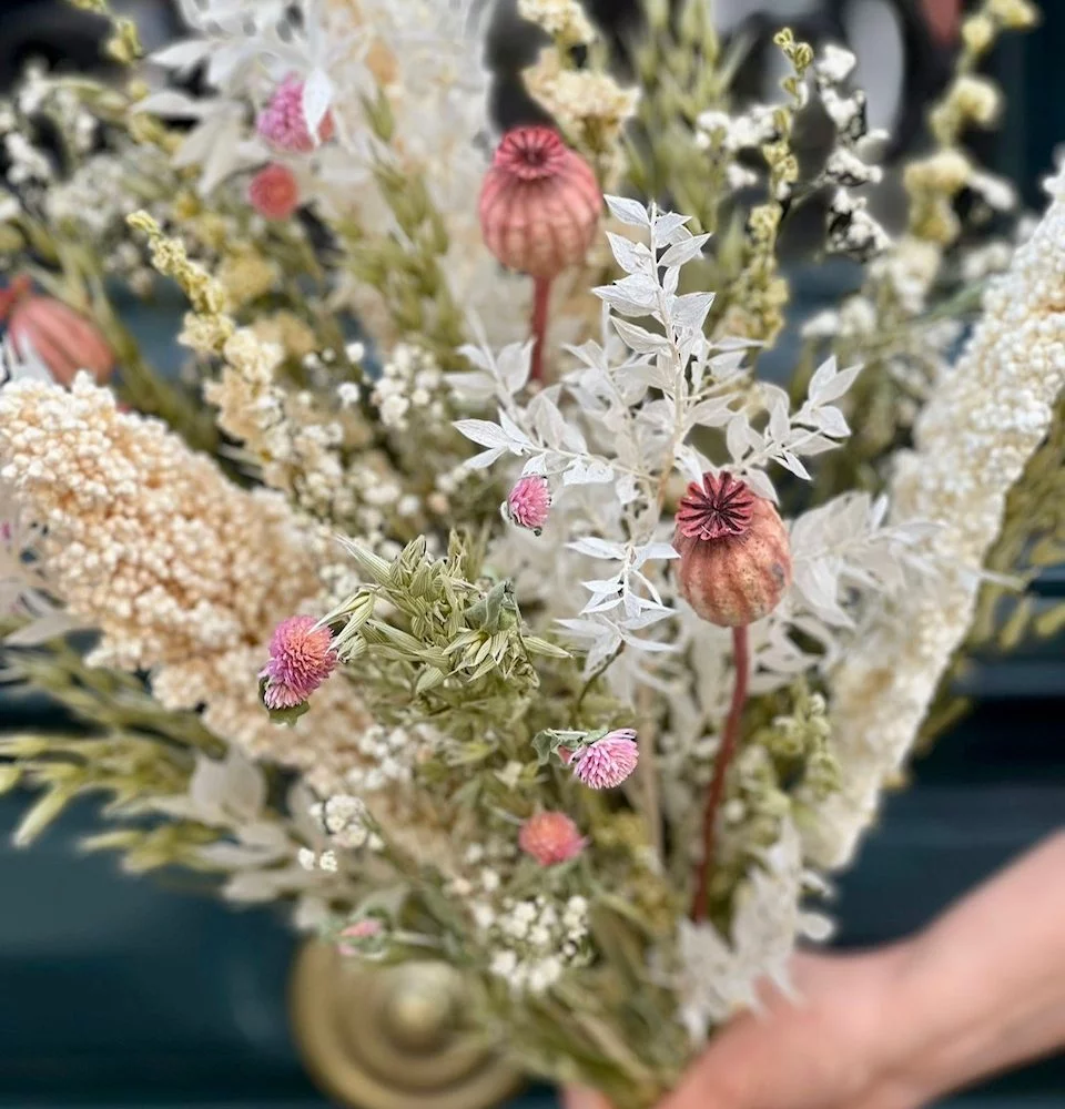 Bouquet fleurs séchées, par Ambelle Déco Fleuriste, fleuriste à Marseille