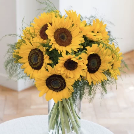 Tournesols, par Canopée Marseille, fleuriste à Marseille