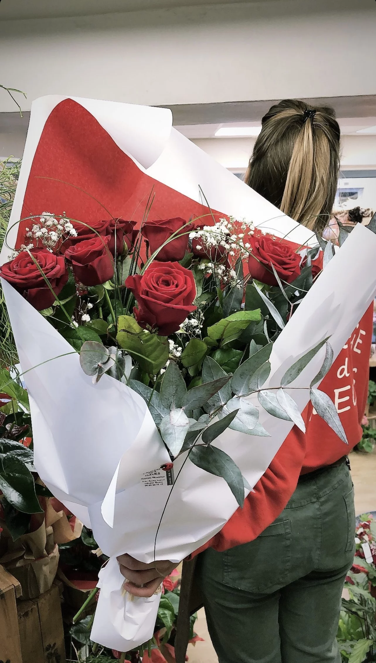 Bouquet Amour, par Langage Des Fleurs, fleuriste à Bastia