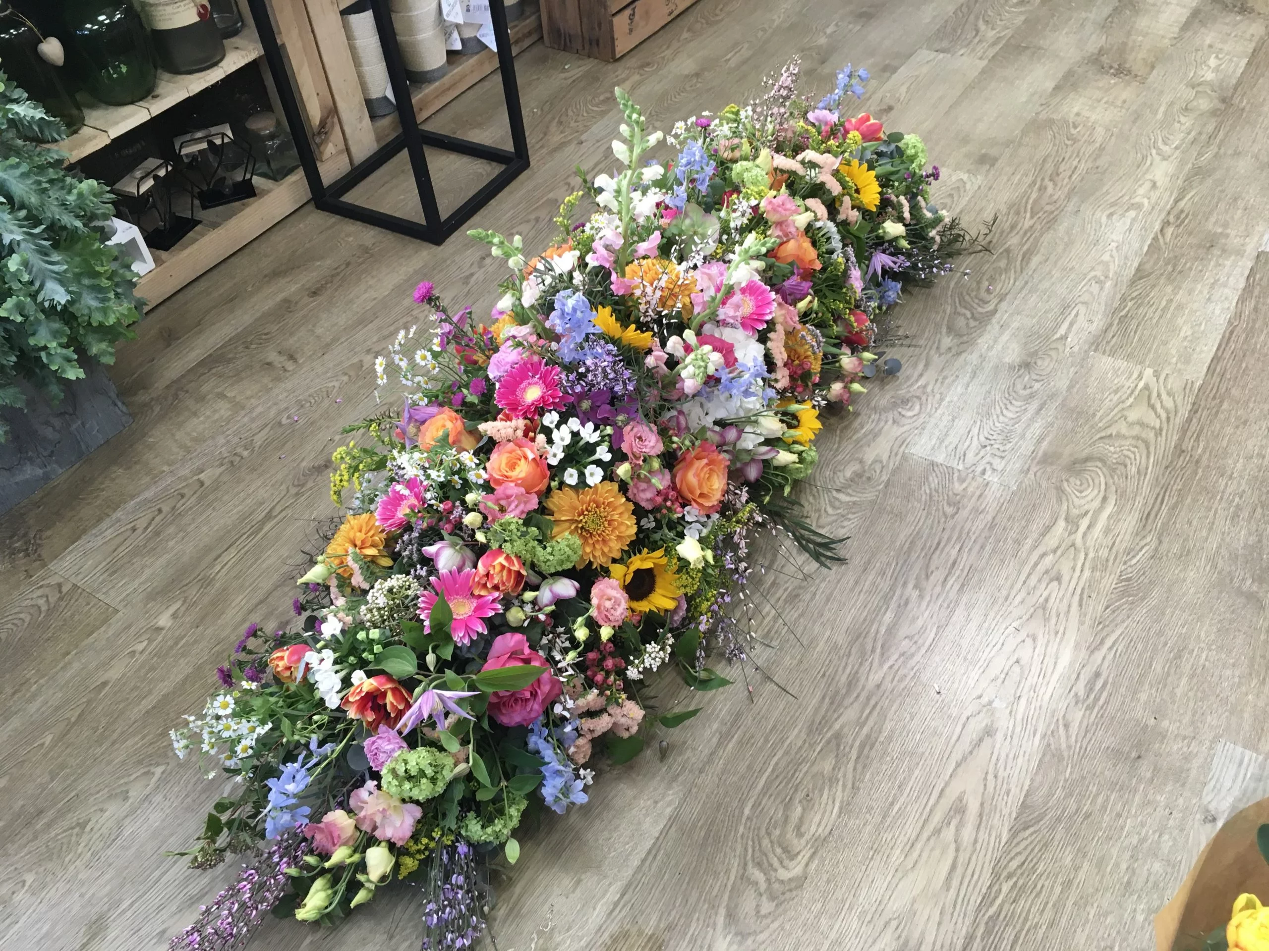 Dessus de cercueil, par Langage Des Fleurs, fleuriste à Bastia