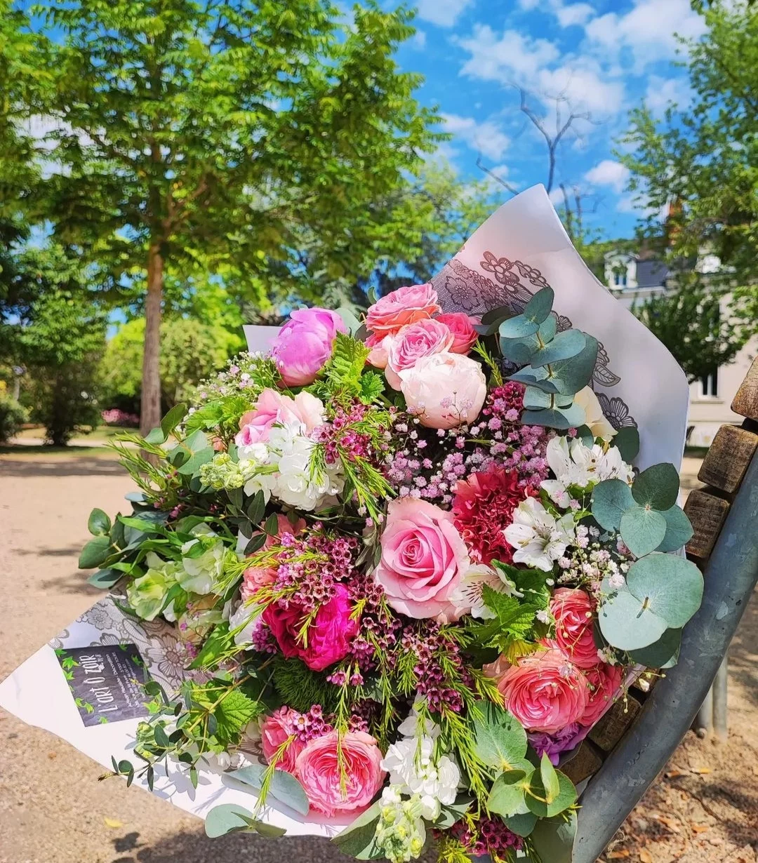 BIRTHDAY FLOWERS, par L'ART Ô ZOIR, fleuriste à Tours