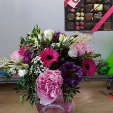 le duo de maman, par Art Floral Le Puy en Velay, fleuriste à Le Puy-en-Velay