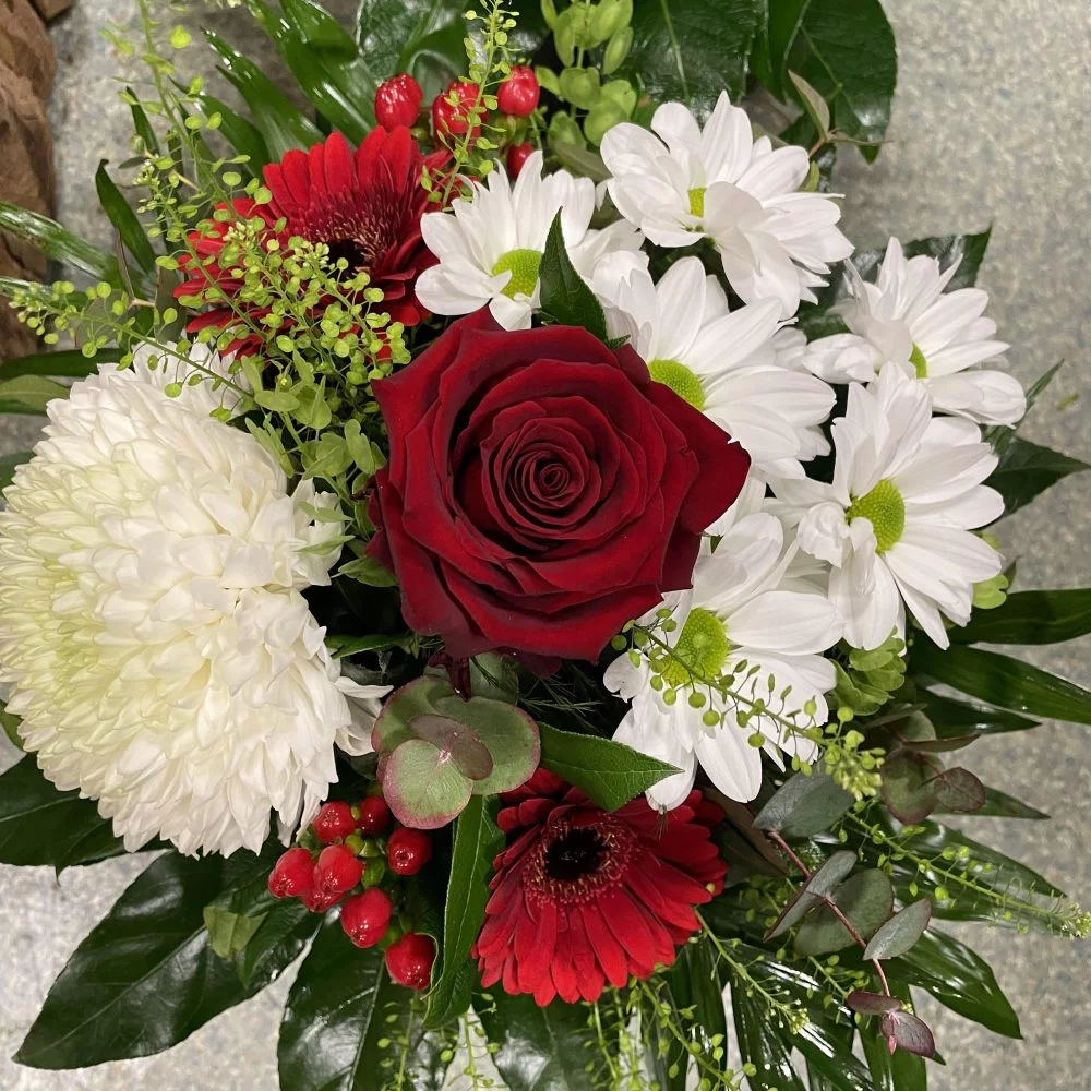 Bouquet Amour, par Le Temps D'Une Rose, fleuriste à Neuf-Brisach