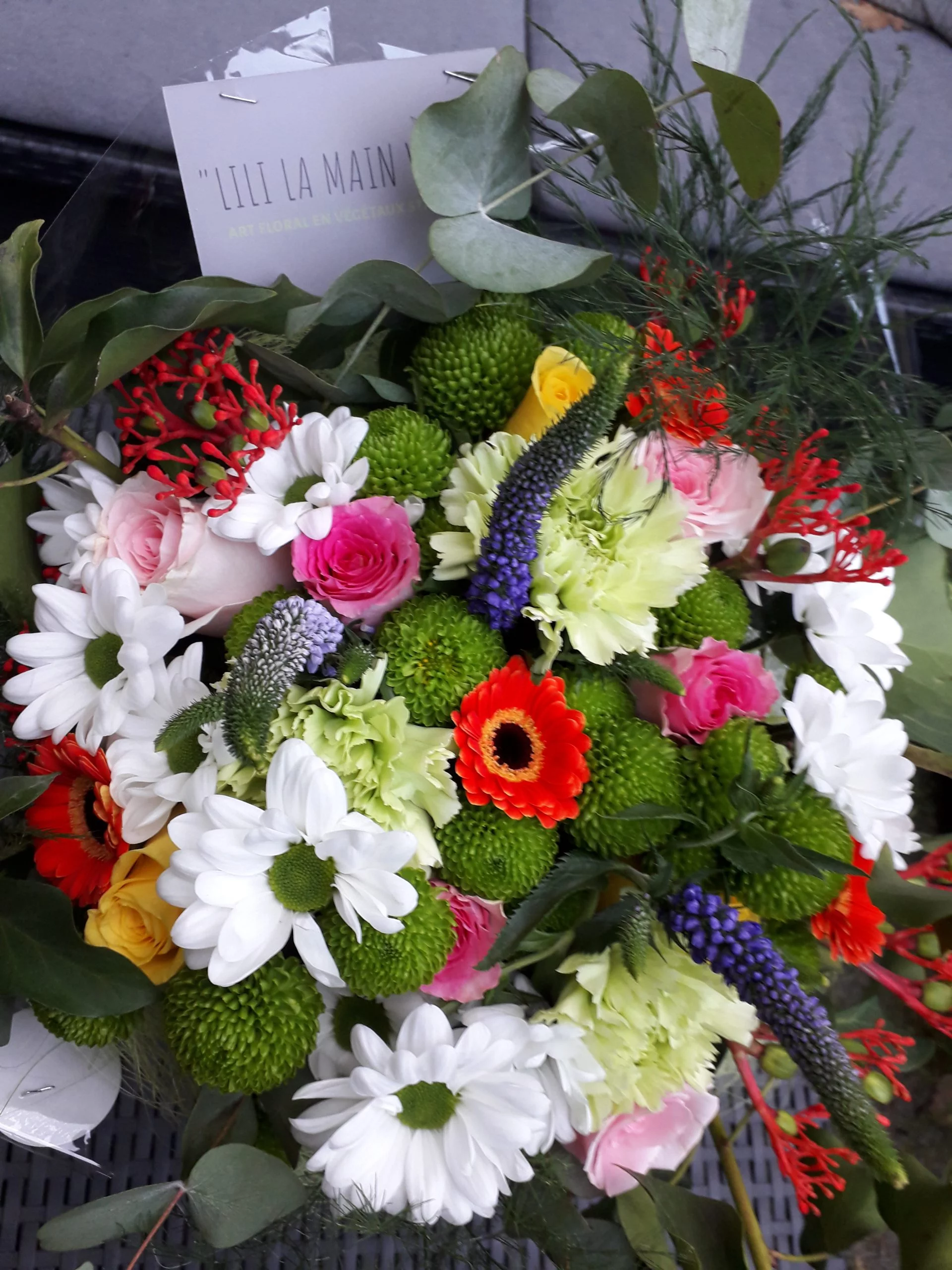 BOUQUET ANNIVERSAIRE, par Lili la main verte, fleuriste à Talence